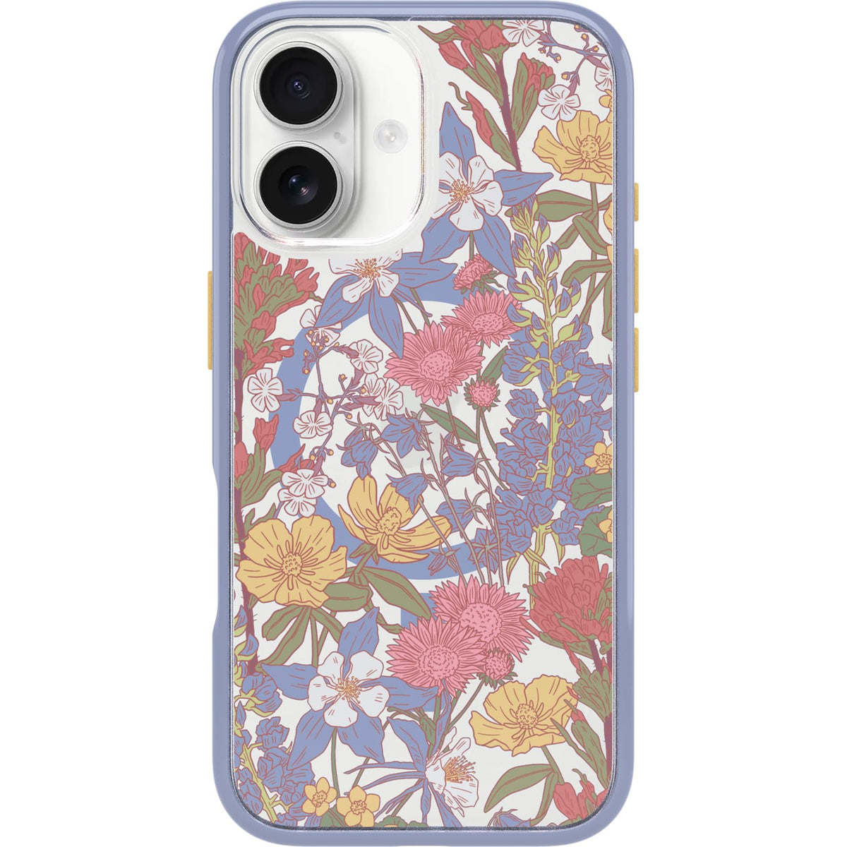 OtterBox iPhone 16 Pro Symmetry Series Clear Case - Pink Leopard Print | Snaps to MagSafe, Ultra-Sleek, Raised Edges Protect Camera & Screen, Ultra-Thin, Sleek iPhone Case