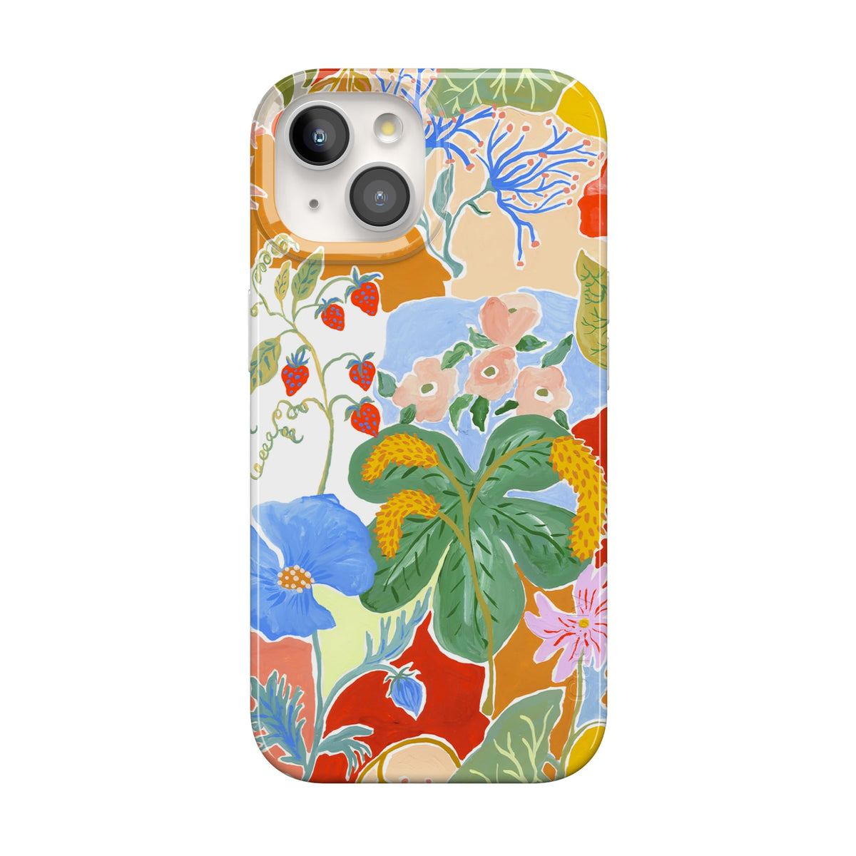Casely iPhone 15 Case | Hanging Around | Potted Plants Floral | Compatible with MagSafe | Classic Ultra Thin Design