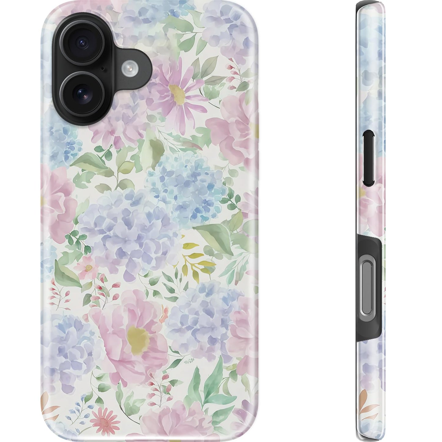 Goodon for iPhone 15 Pro Max Case, Cute Preppy Floral, MagSafe Compatible | Dual-Layer Hard Shell & Silicone, Wireless Charging, Slim Fit Phone Cover with Wildflower Designs for Women Girls