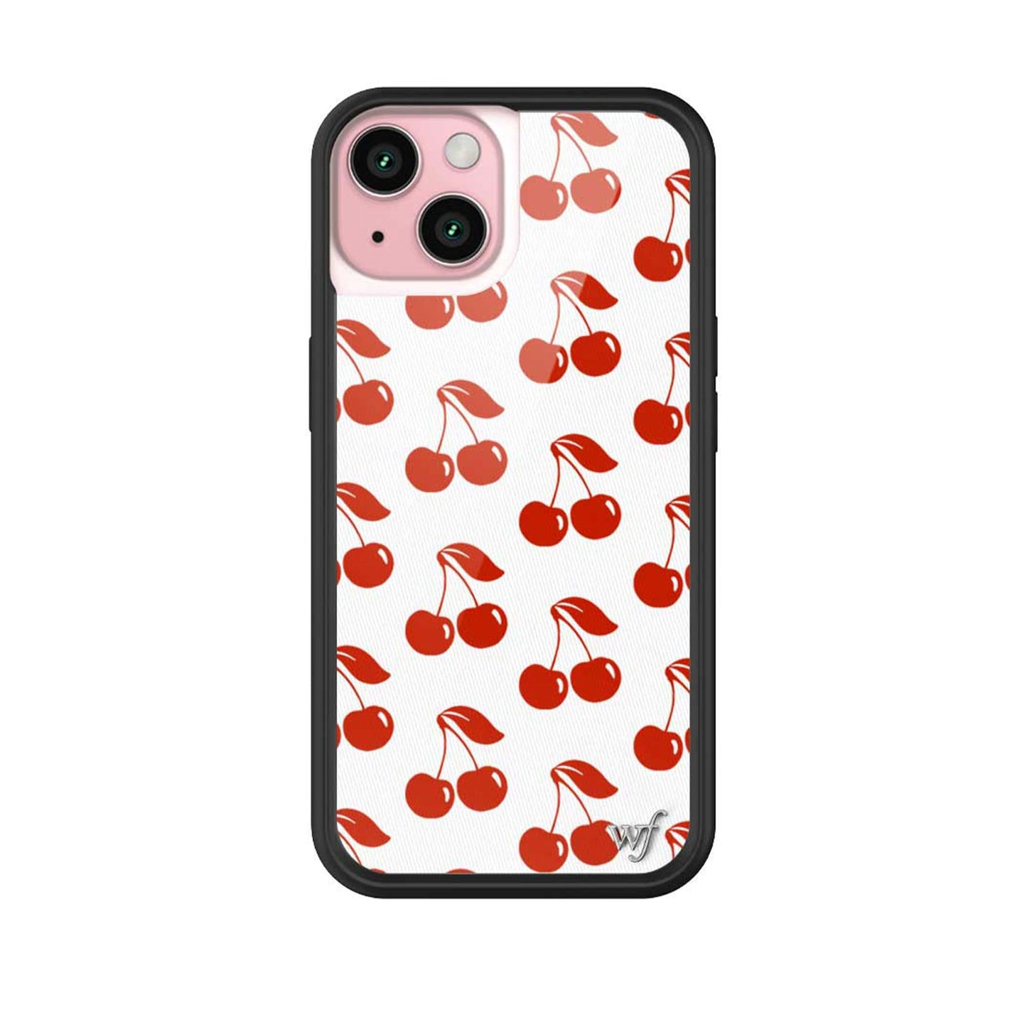 Wildflower Cases - Compatible with iPhone 15 | Protective Black Bumper, 6.5ft Drop Test Certified, Women Owned Small Business | Nature Floral Aesthetic Trendy Cute | Hummingbird