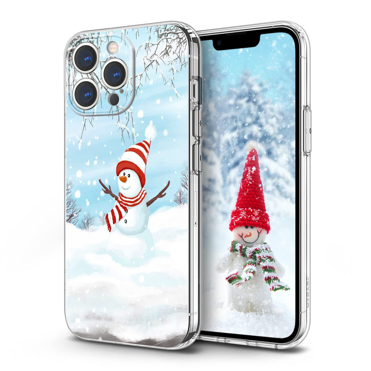 Newseego for iPhone 16 Case, Cute Red Car Pattern Merry Christmas Phone Case for Women Girls Children Anti-Yellow Soft TPU Bumper Shockproof Protective Cover for iPhone 16
