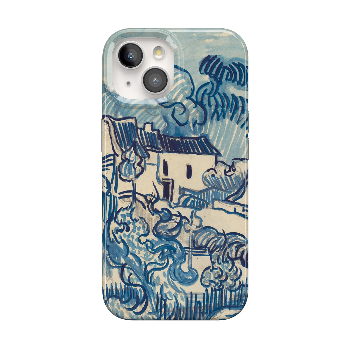 Casely iPhone 15 Case | Hanging Around | Potted Plants Floral | Compatible with MagSafe | Classic Ultra Thin Design