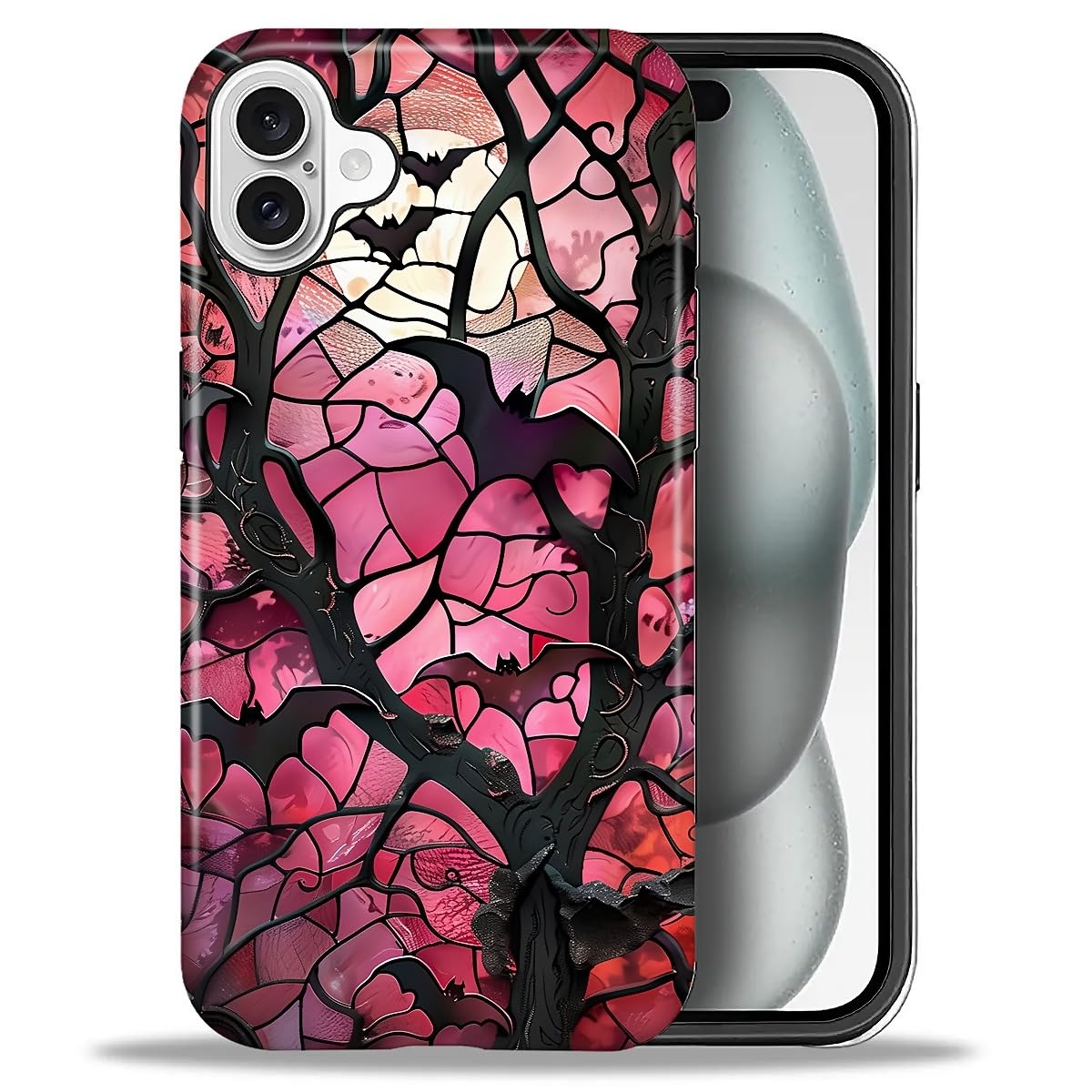 CARLOCA Case for iPhone 16 Pro,Vintage Cat Animal Pet Lover Collage Design Hybrid Dual Protection Soft TPU + Hard PC, Shockproof & Anti-Scratch Cover Men Women Stylish Protective Phone Case