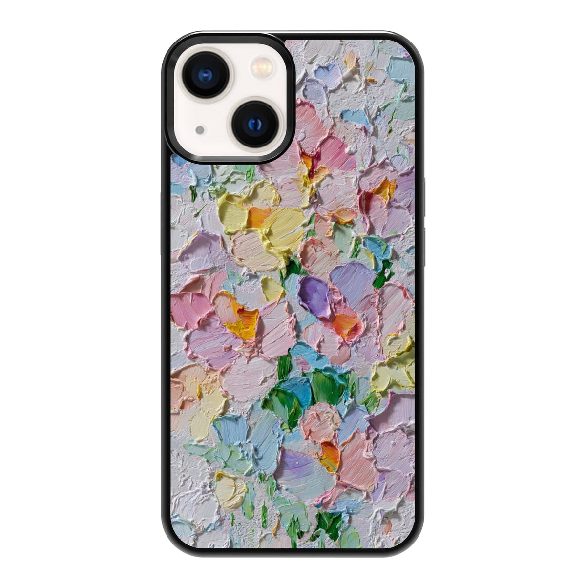 Lush Garden Wildflower Field Green Botanical Nature Aesthetic Phone Case, Shockproof Protective Cover for iPhone 11 12 13 14 15 16 17 Pro Max Plus Mini XR 7 8 SE