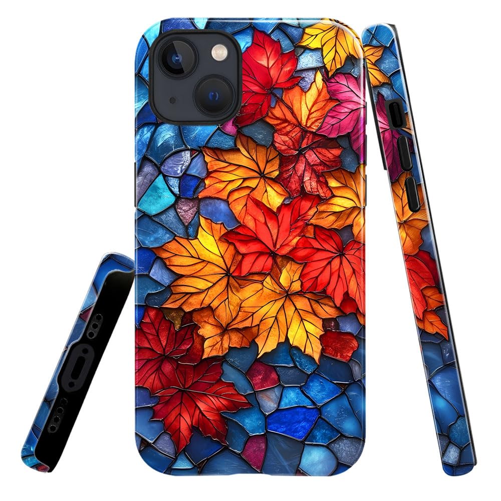 Case for iPhone 14,Christmas 3D Winter Phone Case Slim Silicone Shockproof Cover for Girls Women（Glossy & Durable）
