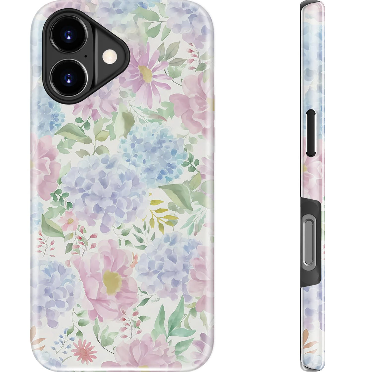 Goodon for iPhone 15 Pro Max Case, Cute Preppy Floral, MagSafe Compatible | Dual-Layer Hard Shell & Silicone, Wireless Charging, Slim Fit Phone Cover with Wildflower Designs for Women Girls