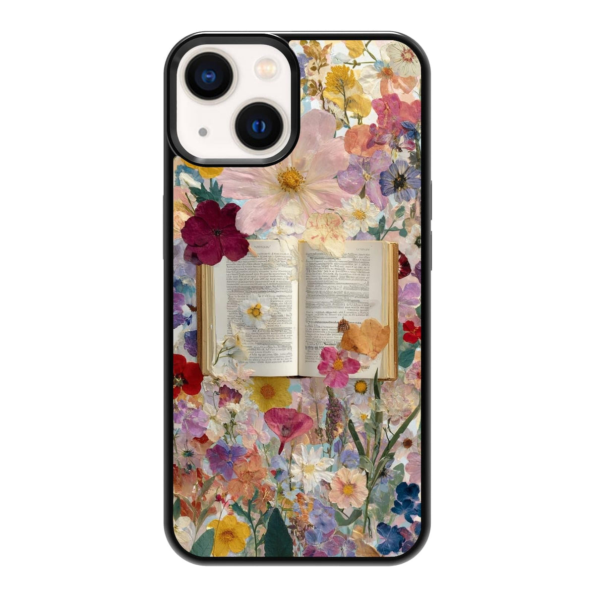 Vintage Green Herb Botanical Leaf Sketch Nature Phone Case, Shockproof Protective Cover for iPhone 11 12 13 14 15 16 17 Pro Max Plus Mini XR 7 8 SE