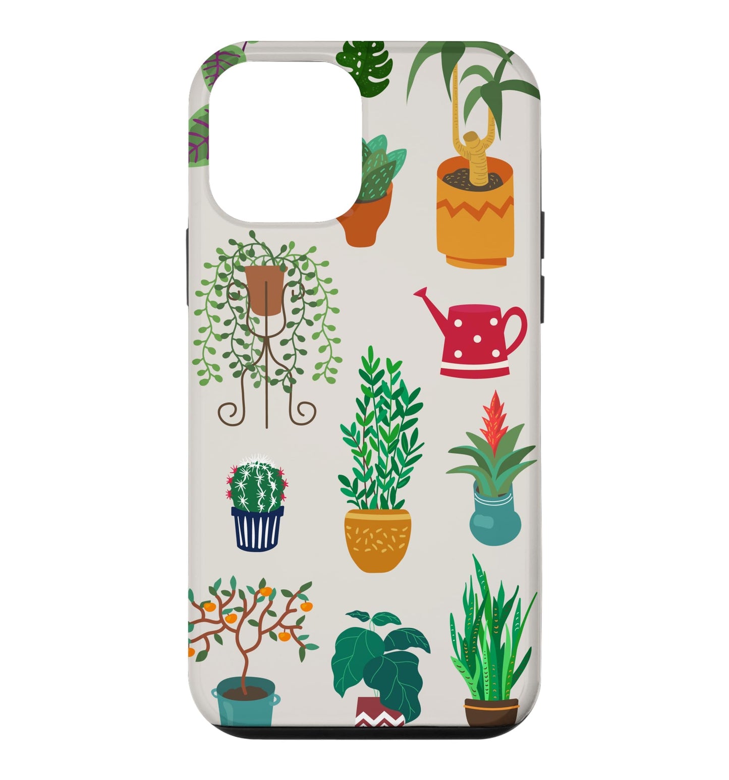 Indoor and Outdoor Plant Illustrations | Boho Nature Art Case for iPhone 16