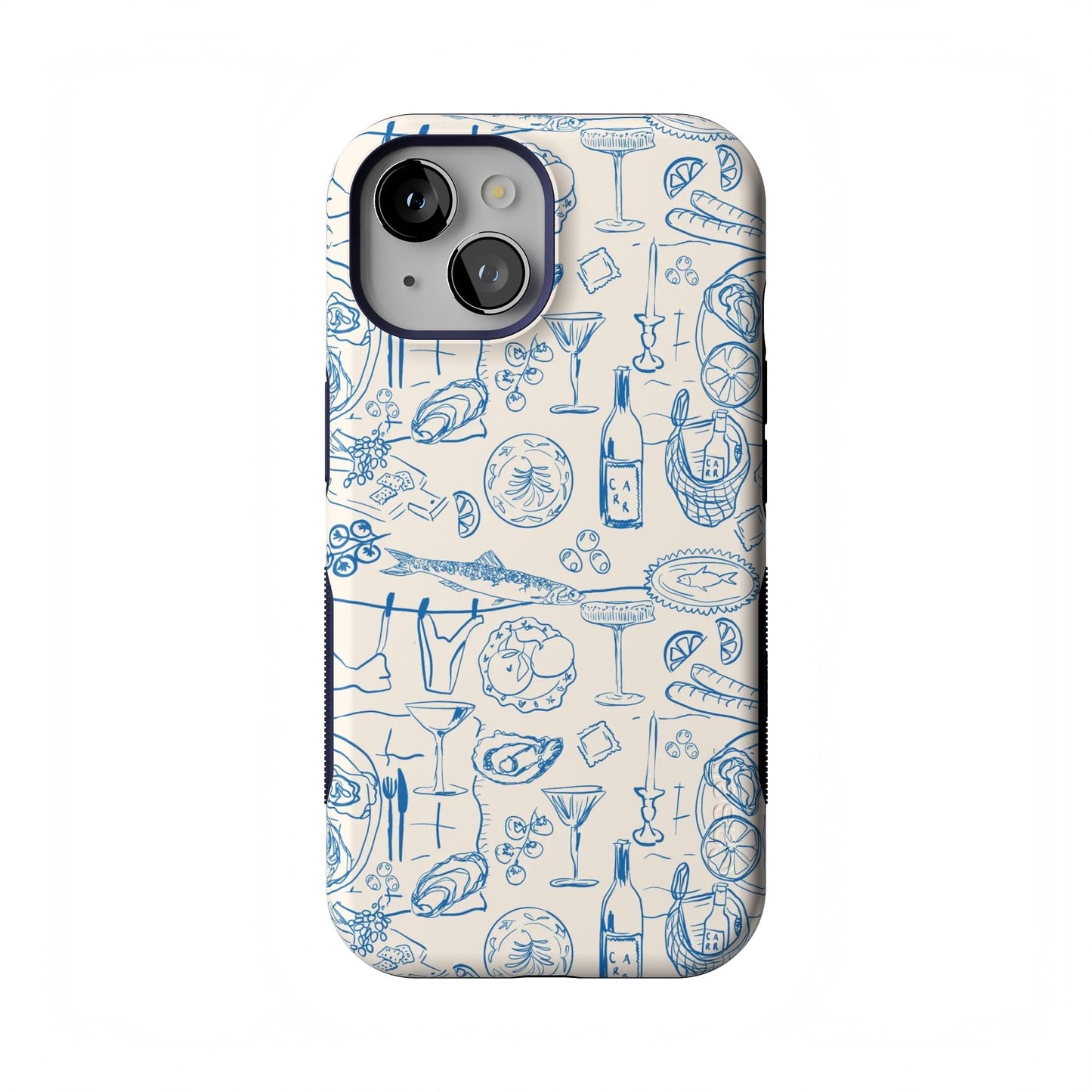 Casely iPhone 15 Case | Hanging Around | Potted Plants Floral | Bold Protective Design | Compatible with MagSafe