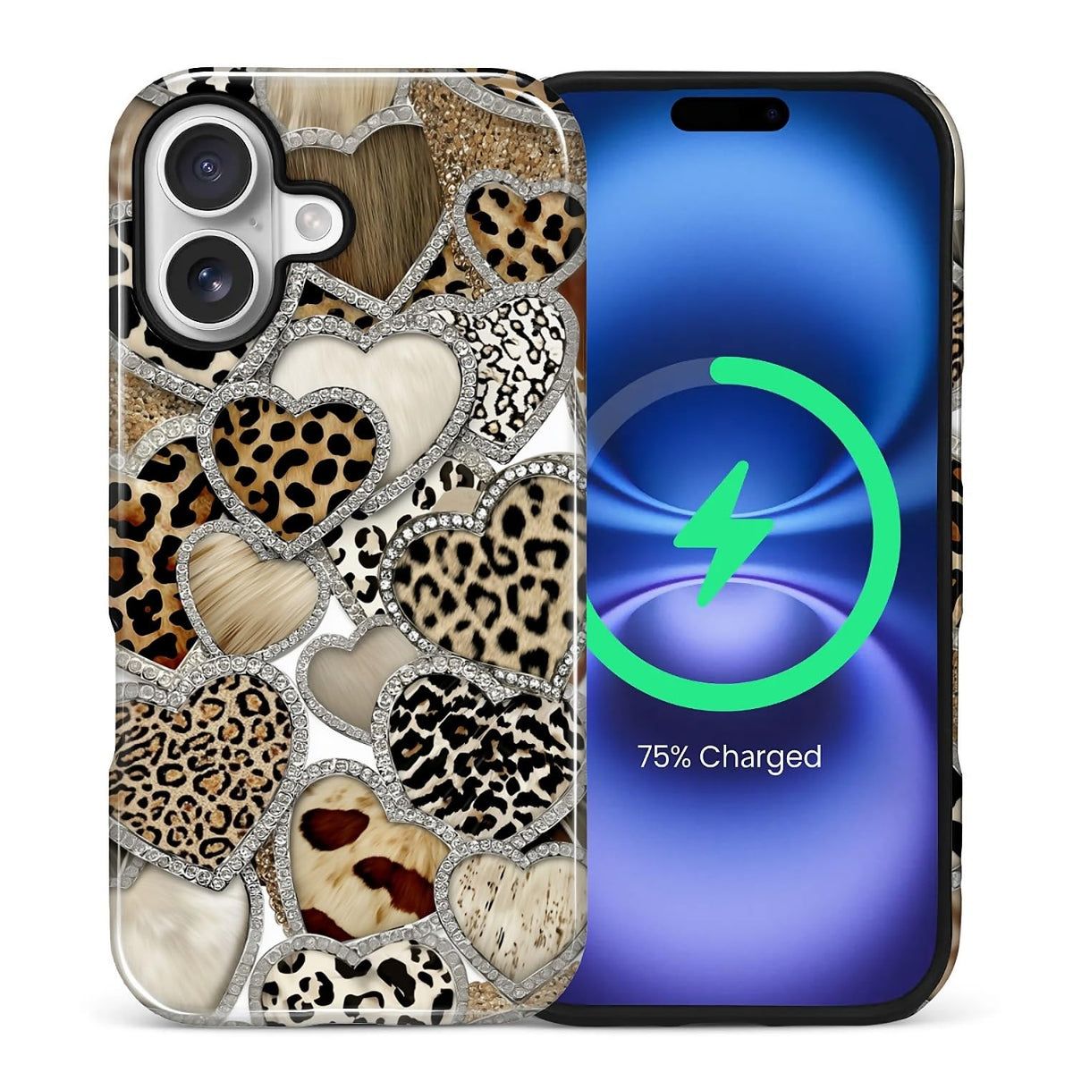 Case Compatible with iPhone 17 [Compatible with MagSafe] Hybrid 2-Layer Hard Shell Protection Case, Shockproof Protective Magnetic Cover for iPhone 17, Funny Sausage Dog Dachshund Collage