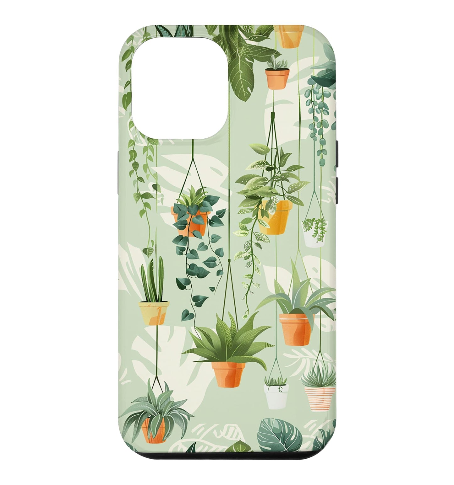 Potted Plants Botanical Gardening Case for iPhone 16