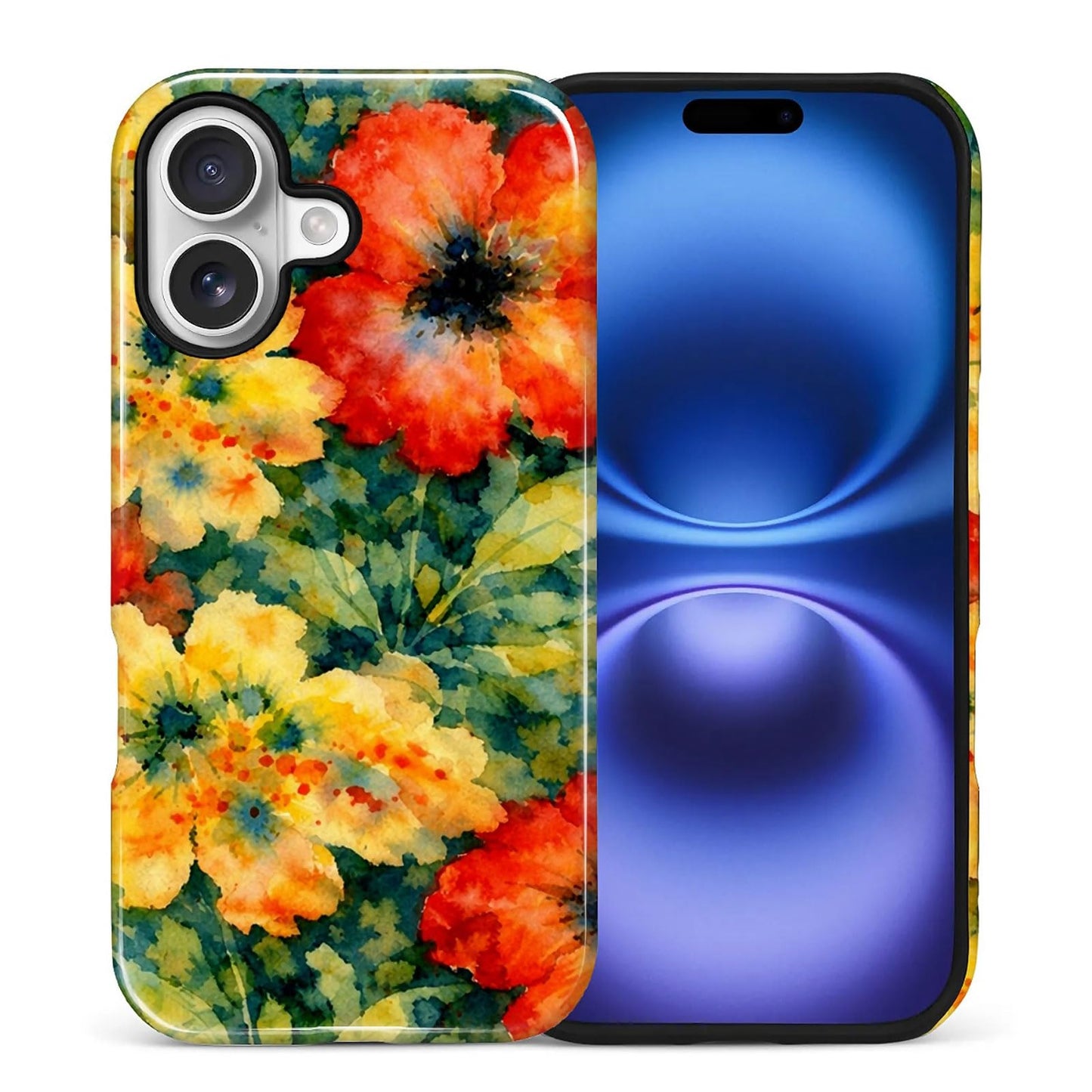 Case Compatible with iPhone 17 Pro,Double Layer Protection, Matte Finish, Anti-Drop and Anti-Fingerprint Armor -Yellow Striped Taco Vacation Sausage Dog Collage