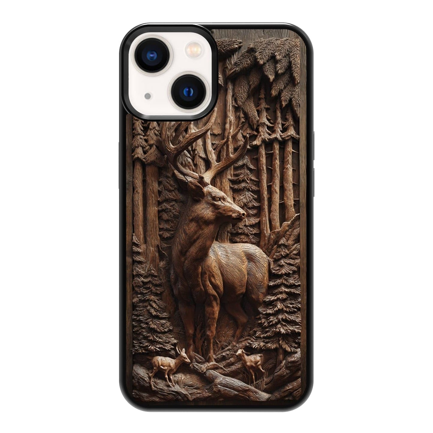 Plant Parent Bookshelf Botanical Greenery Library Phone Case, Shockproof Protective Cover for iPhone 11 12 13 14 15 16 17 Pro Max Plus Mini XR 7 8 SE