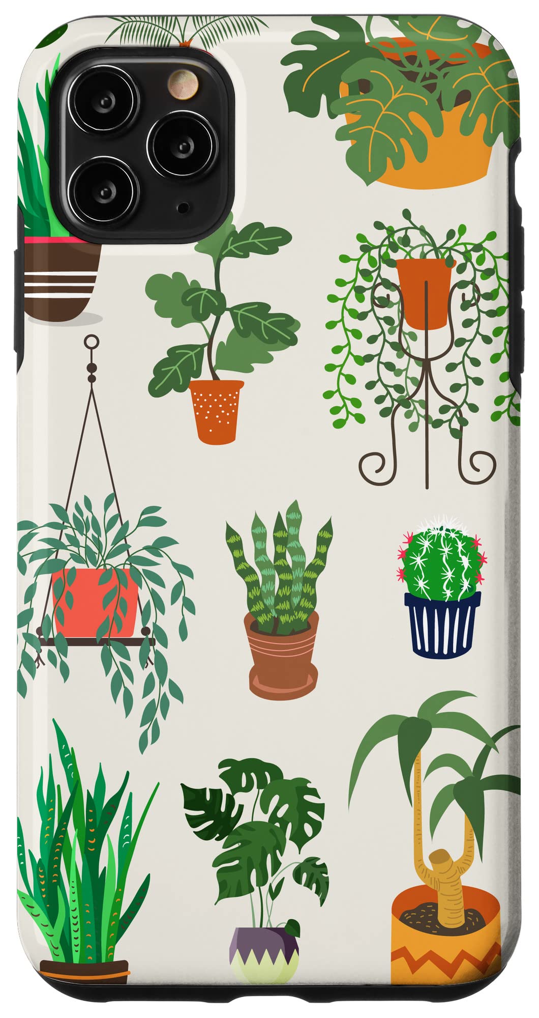 Indoor and Outdoor Plant Illustrations | Boho Nature Art Case for iPhone 14