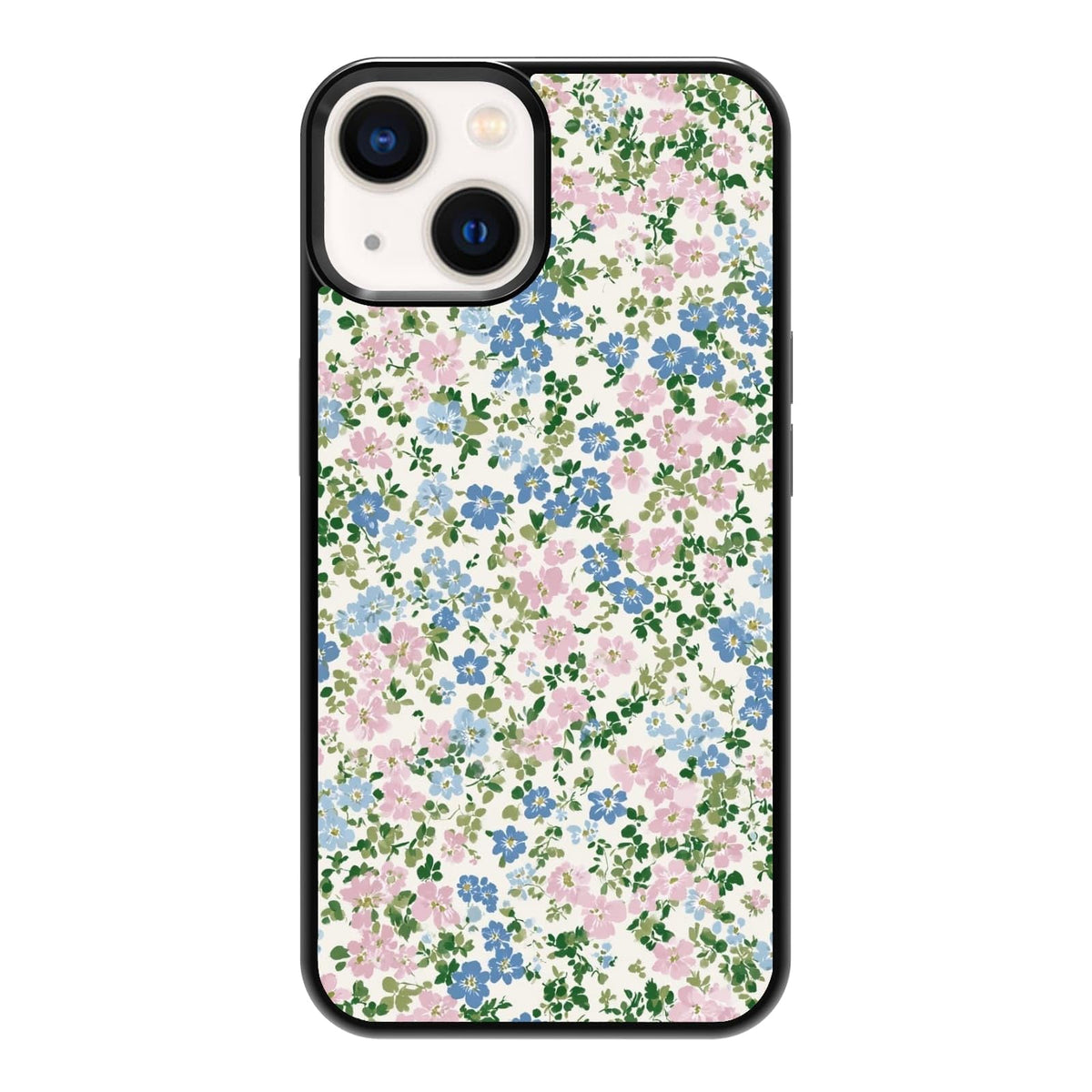 Vintage Green Herb Botanical Leaf Sketch Nature Phone Case, Shockproof Protective Cover for iPhone 11 12 13 14 15 16 17 Pro Max Plus Mini XR 7 8 SE