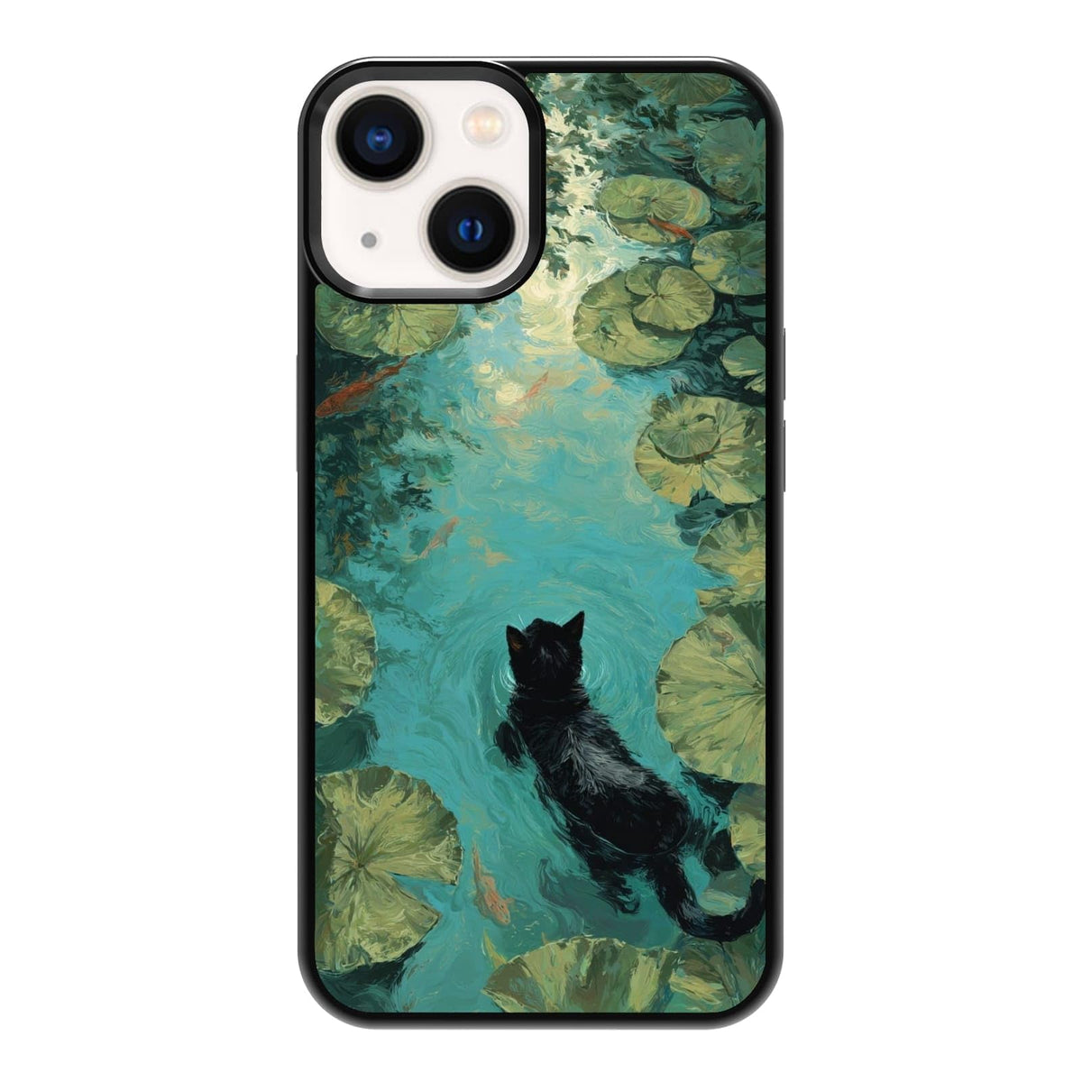 Plant Lover Black Cat Houseplants Indoor Garden Aesthetic Phone Case, Shockproof Protective Cover for iPhone 11 12 13 14 15 16 17 Pro Max Plus Mini XR 7 8 SE