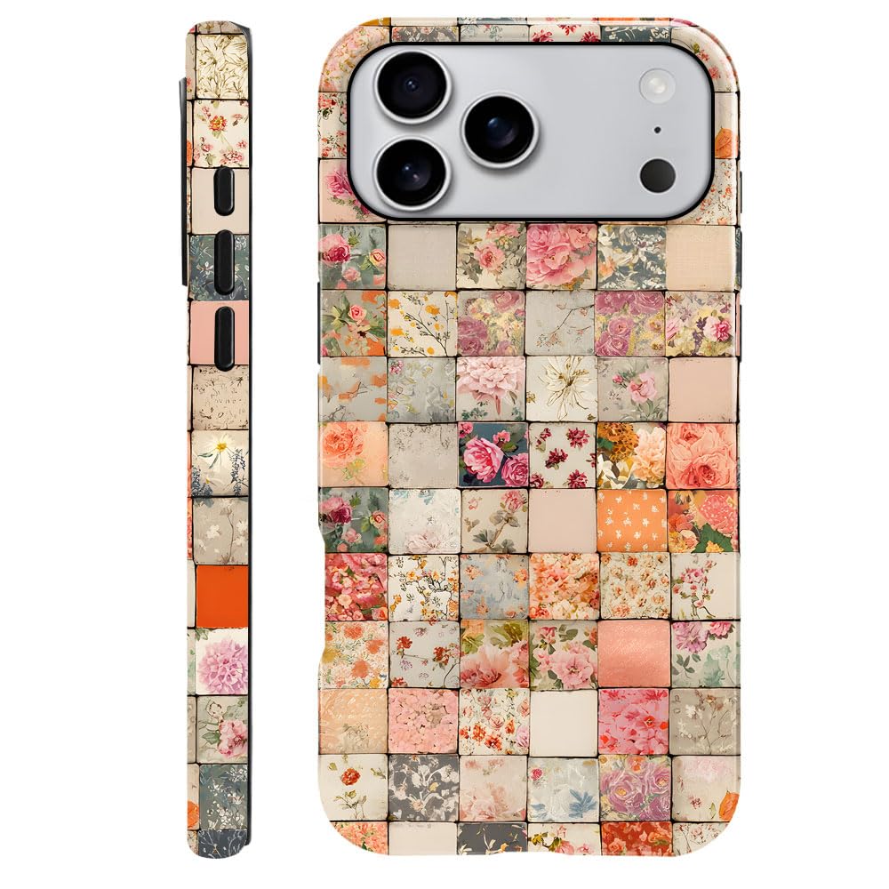 DAIZAG Case Compatible with iPhone 17,Glossy Durable Shock Protection Cover for Girl Women,Christmas Tree Snowflake Pattern