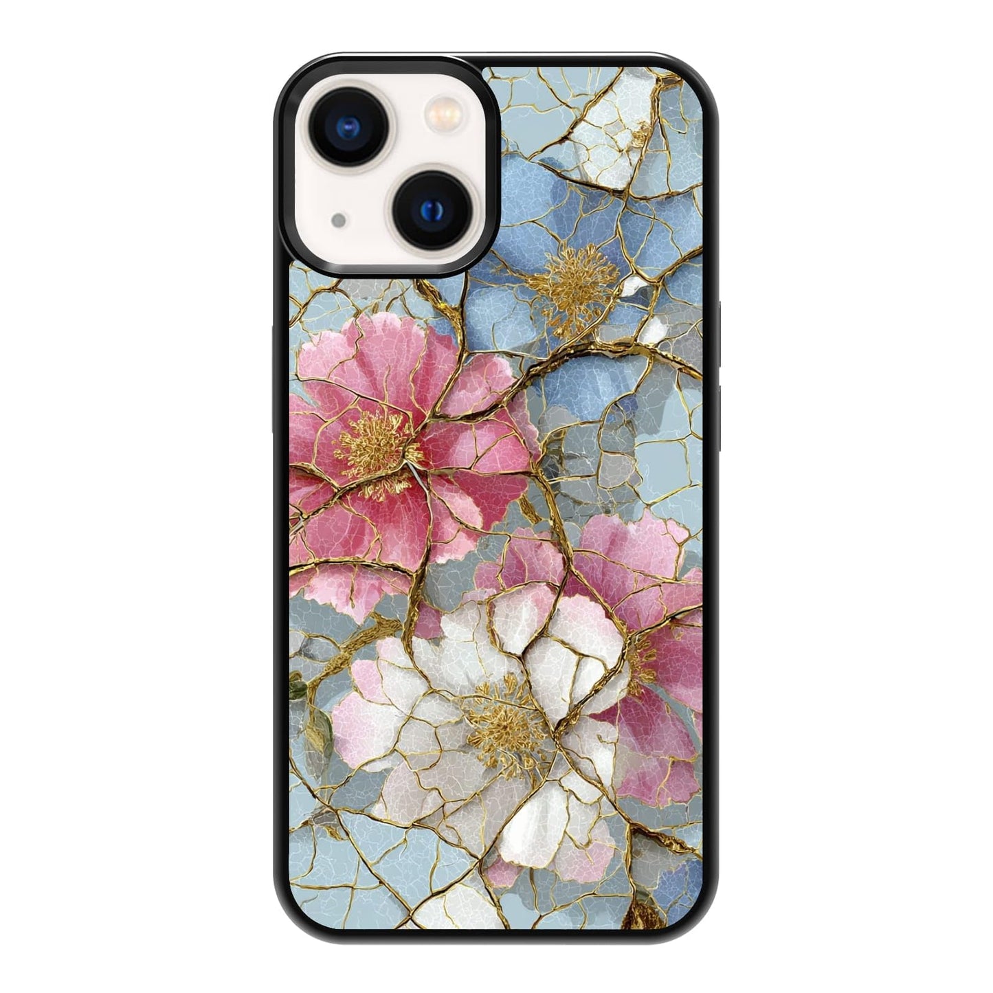 Elegant Forest Green Botanical Leaf and Plant Illustration Phone Case, Shockproof Protective Cover for iPhone 11 12 13 14 15 16 17 Pro Max Plus Mini XR 7 8 SE