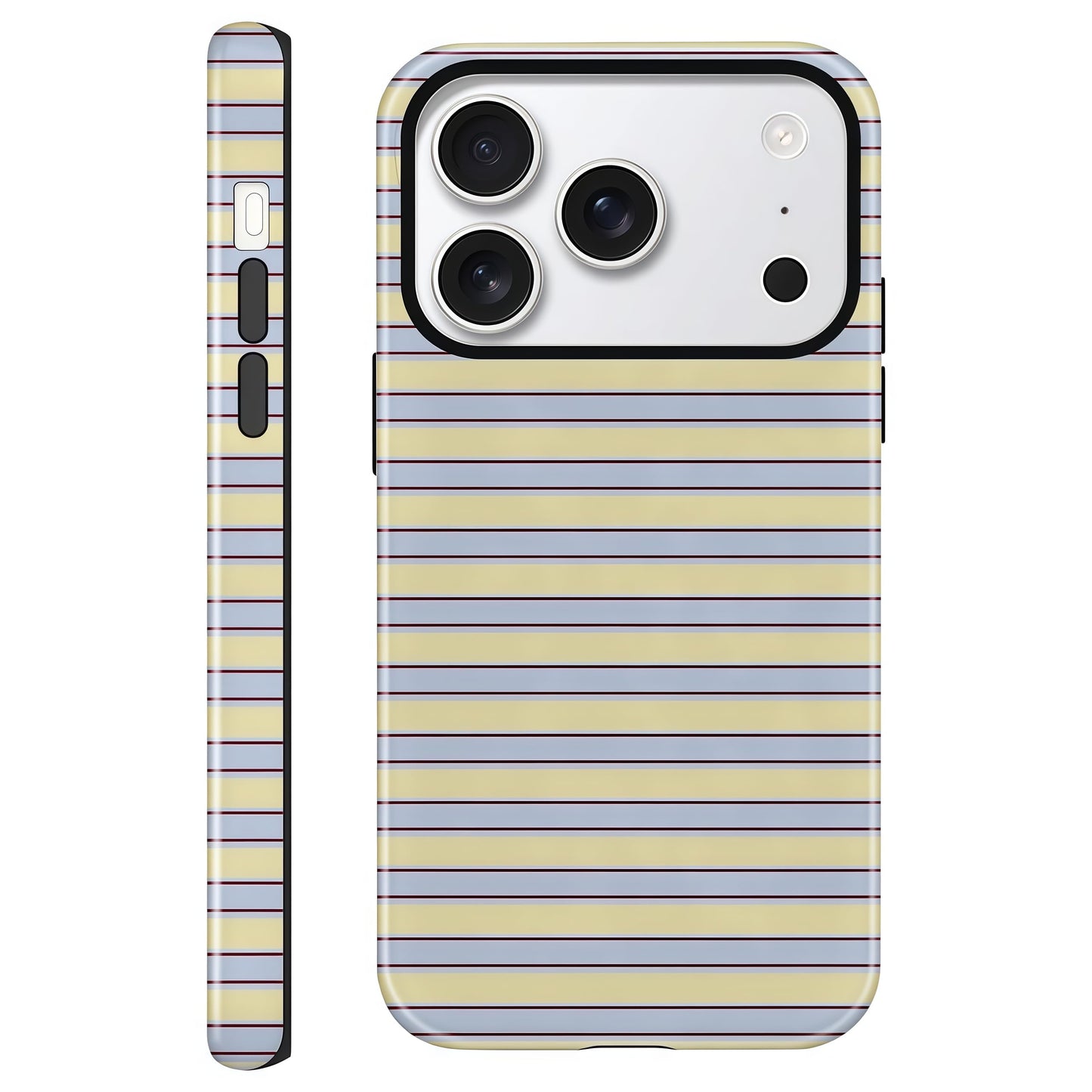 Candlelight Dinner Dog Case for iPhone 12/12 Pro | Hard Hybrid 2-Layer Design, Protective Scratch Resistant Cover for Women Girls