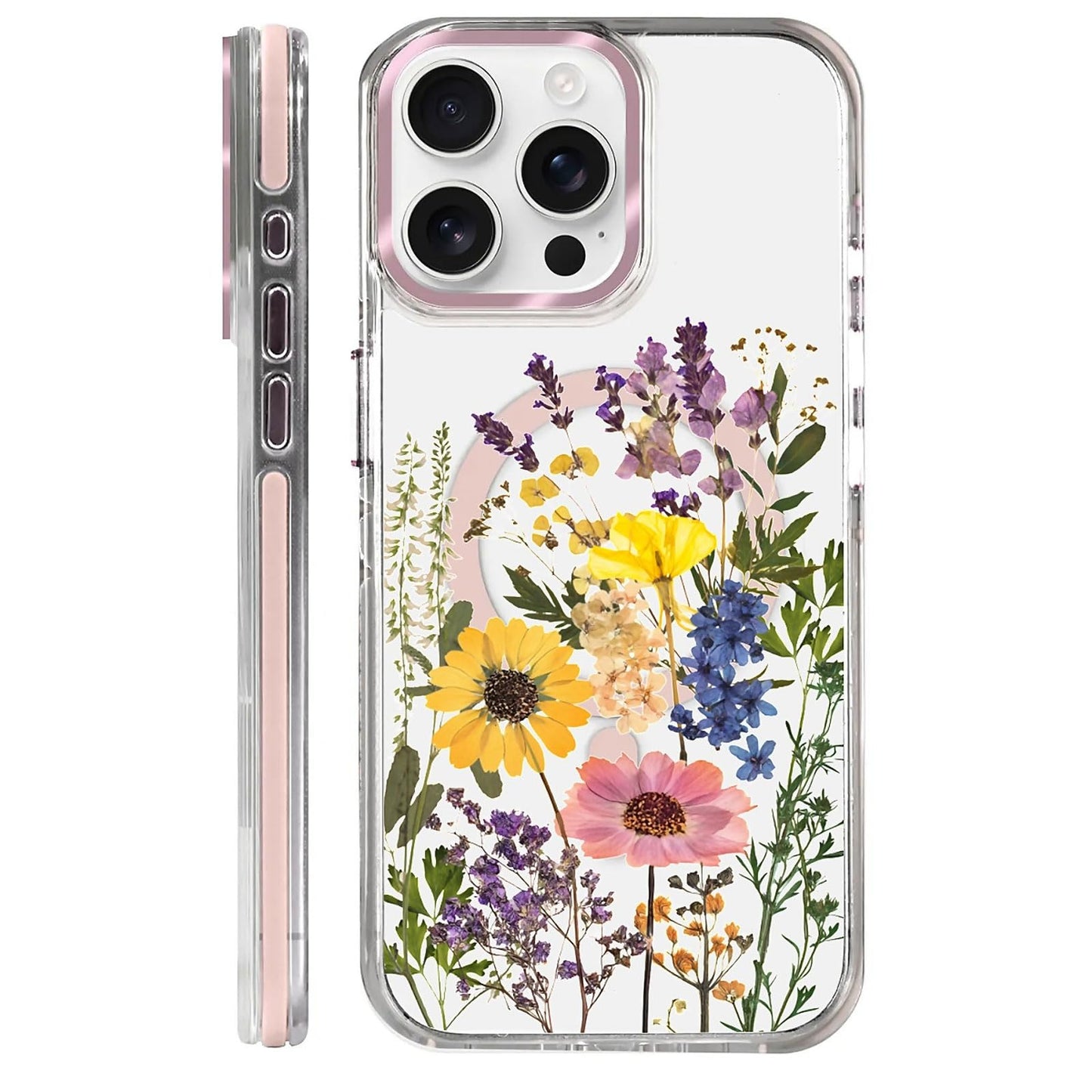 for iPhone 15 Case,Compatible with MagSafe,The Transparent TPU Silicone Protects The Phone Case from Drops, Slips and Fingerprints.Blue Ocean Whale Shark Octopus Turtle Collage