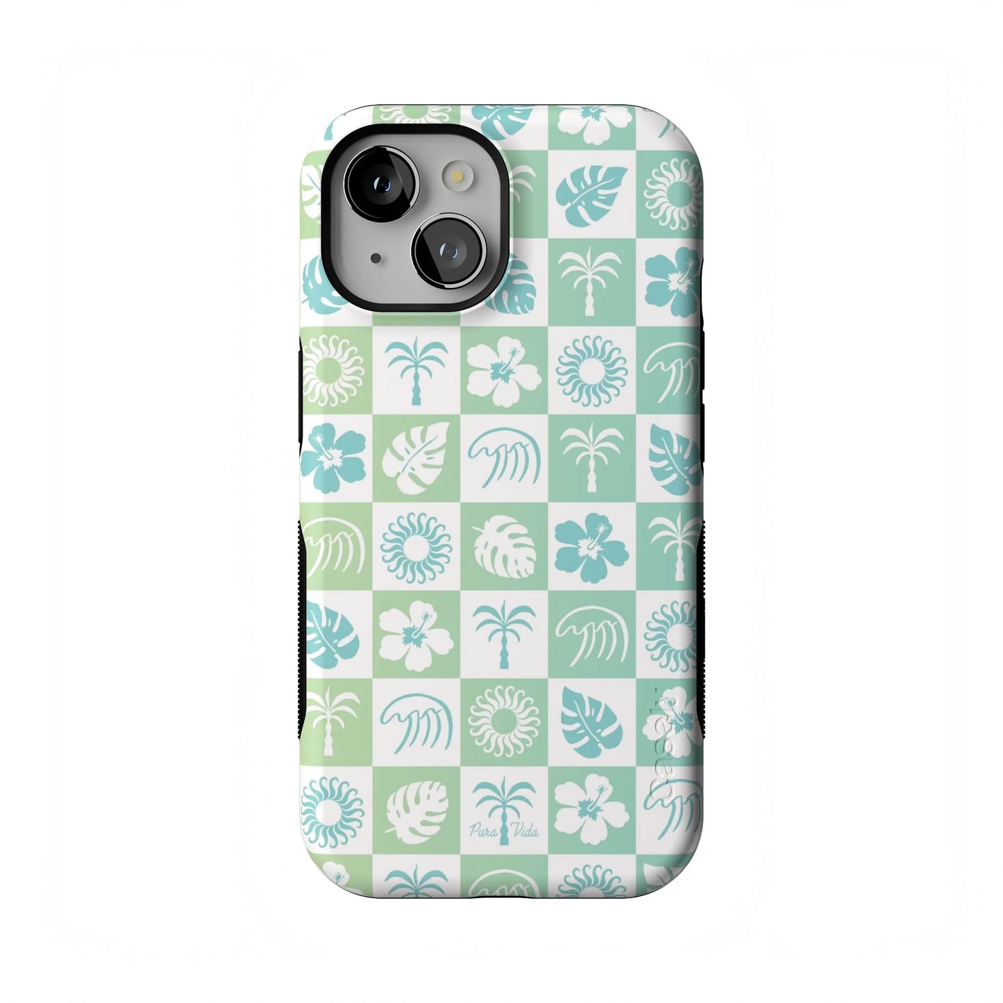 Casely iPhone 15 Case | Hanging Around | Potted Plants Floral | Bold Protective Design | Compatible with MagSafe