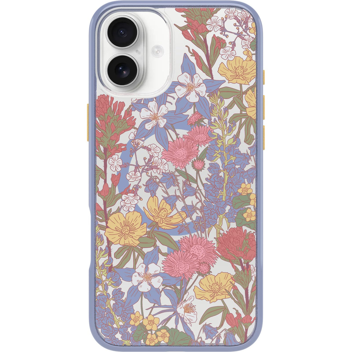 OtterBox iPhone 16 Pro Symmetry Series Clear Case - Pink Leopard Print | Snaps to MagSafe, Ultra-Sleek, Raised Edges Protect Camera & Screen, Ultra-Thin, Sleek iPhone Case