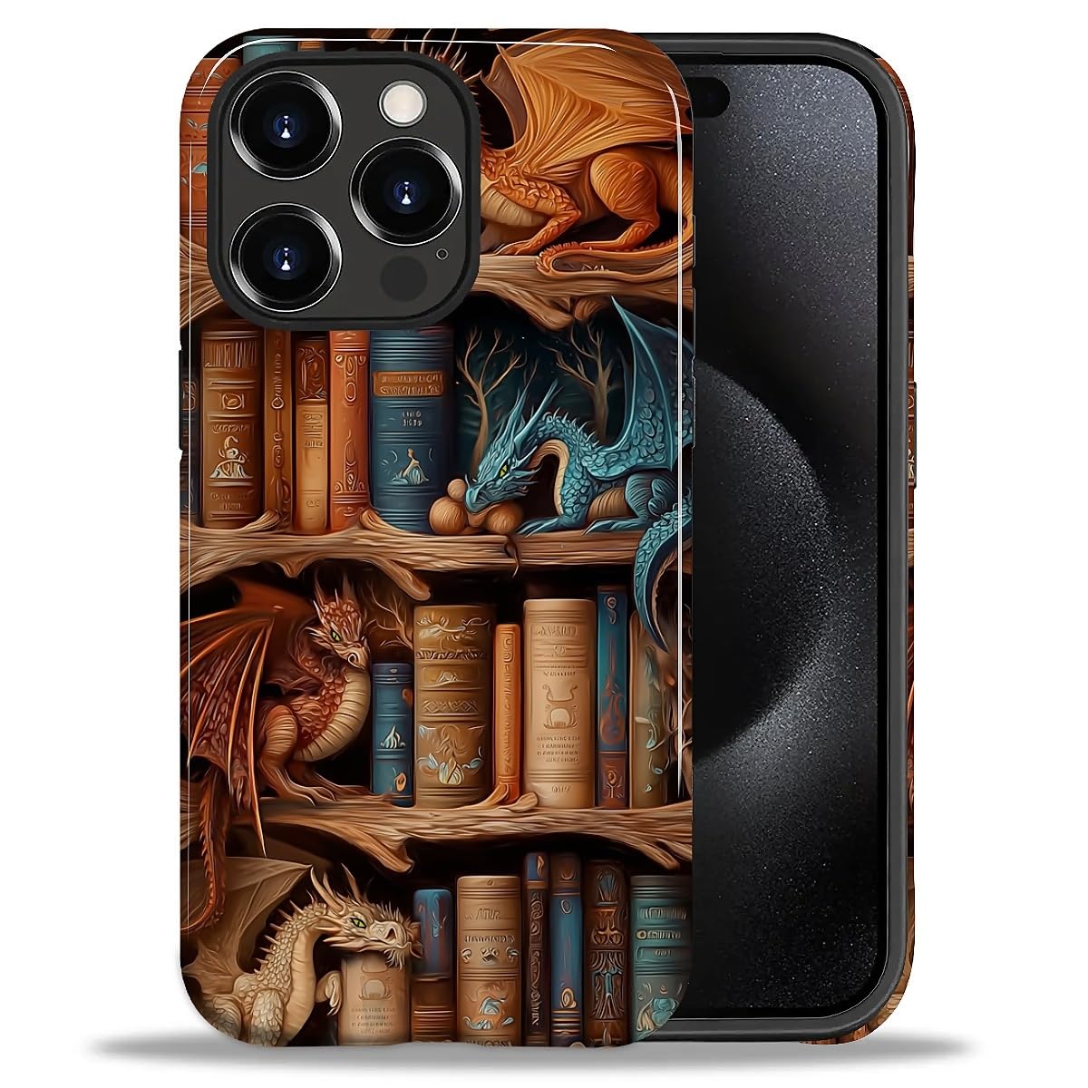 CARLOCA Case for iPhone 16 Pro,Vintage Cat Animal Pet Lover Collage Design Hybrid Dual Protection Soft TPU + Hard PC, Shockproof & Anti-Scratch Cover Men Women Stylish Protective Phone Case