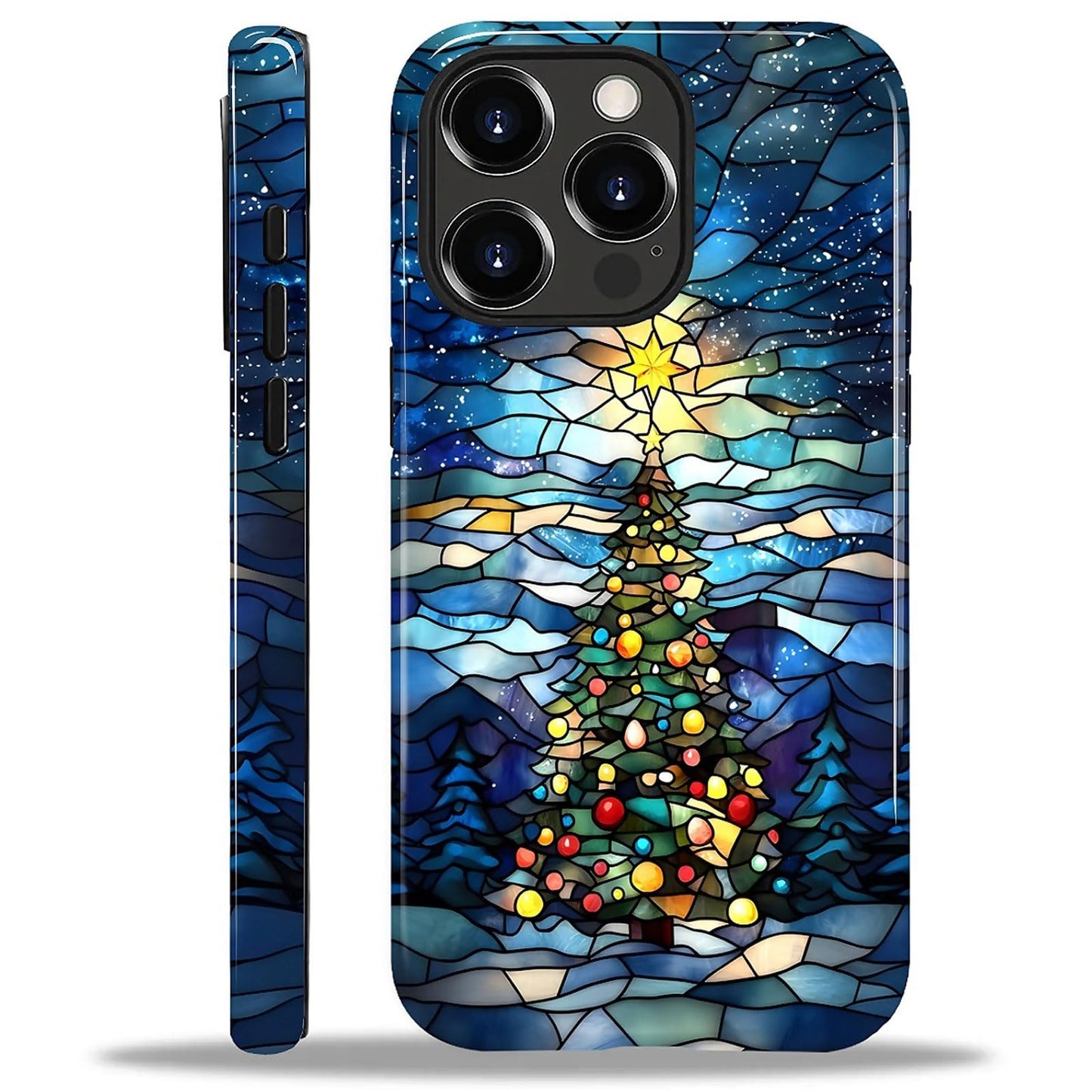 for iPhone 17 Pro Case,Hybrid 2-Layer Hard Shell + Silicone Protective Case -Resistant Shockproof- Ally's Dog's Cute College Summer Flower Collage