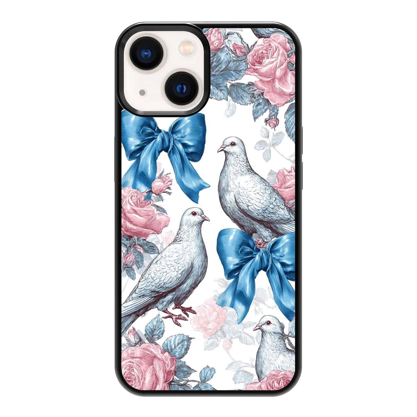 Vintage Green Herb Botanical Leaf Sketch Nature Phone Case, Shockproof Protective Cover for iPhone 11 12 13 14 15 16 17 Pro Max Plus Mini XR 7 8 SE