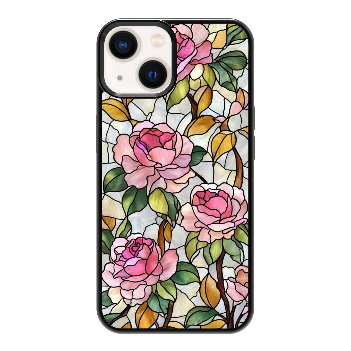 Vintage Black and White Botanical Cactus Agave Desert Nature Phone Case, Shockproof Protective Cover for iPhone 11 12 13 14 15 16 17 Pro Max Plus Mini XR 7 8 SE