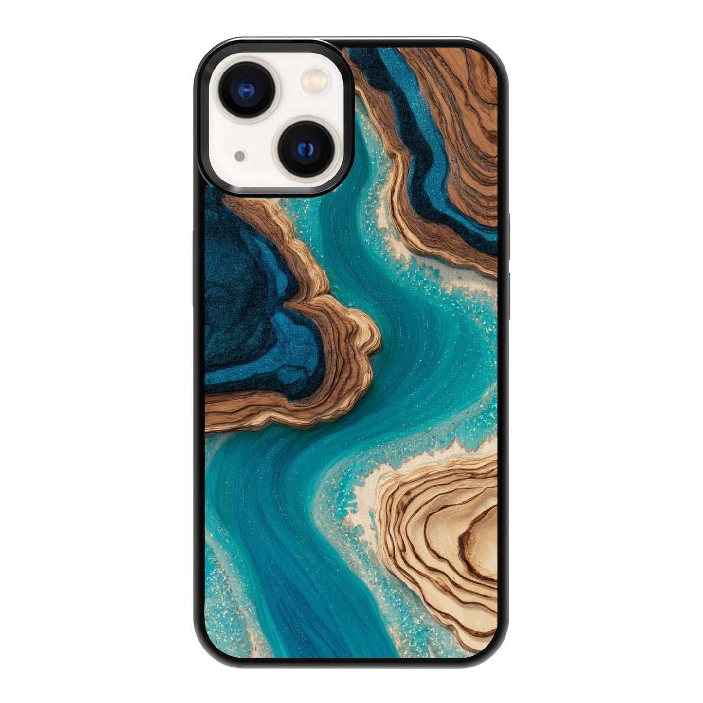 Vintage Black and White Botanical Cactus Agave Desert Nature Phone Case, Shockproof Protective Cover for iPhone 11 12 13 14 15 16 17 Pro Max Plus Mini XR 7 8 SE