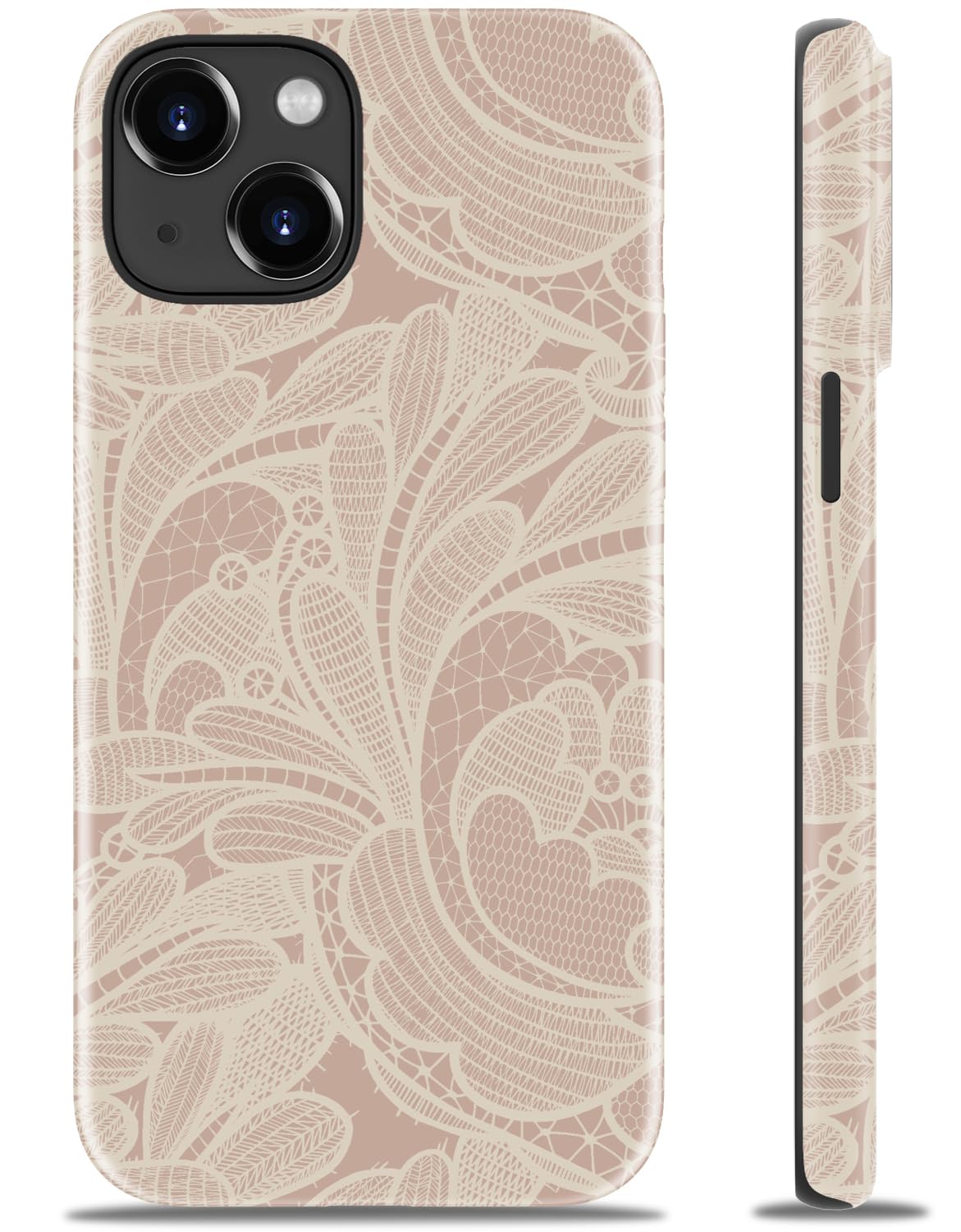 Goodon for iPhone 15 Pro Max Case, Cute Preppy Floral, MagSafe Compatible | Dual-Layer Hard Shell & Silicone, Wireless Charging, Slim Fit Phone Cover with Wildflower Designs for Women Girls