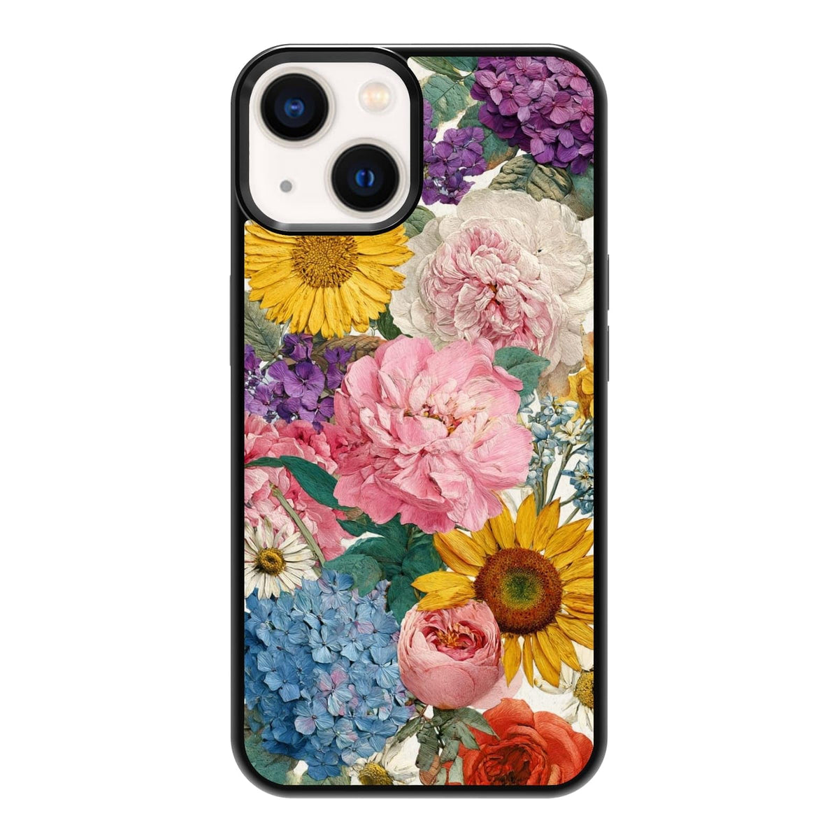 Vintage Green Herb Botanical Leaf Sketch Nature Phone Case, Shockproof Protective Cover for iPhone 11 12 13 14 15 16 17 Pro Max Plus Mini XR 7 8 SE