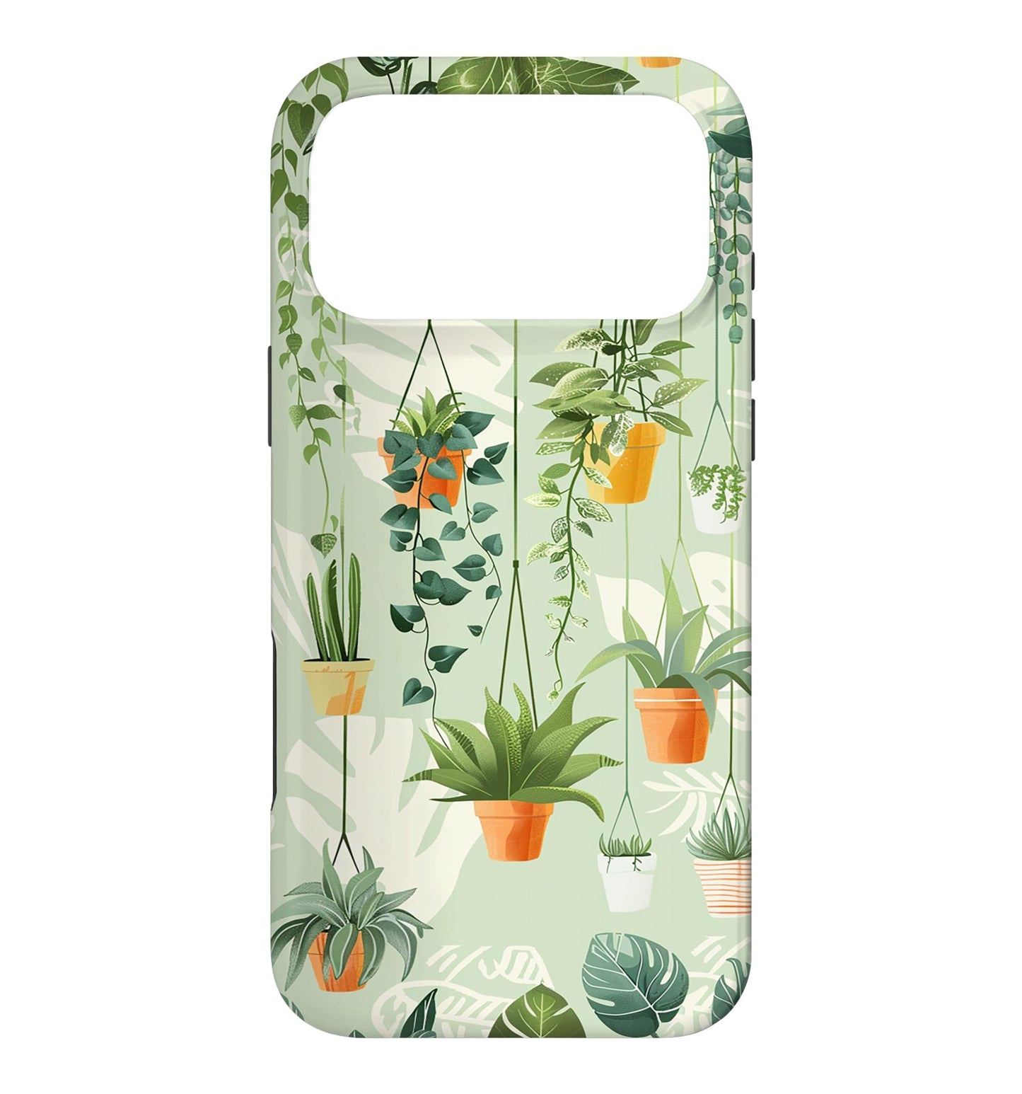 Potted Plants Botanical Gardening Case for iPhone 16