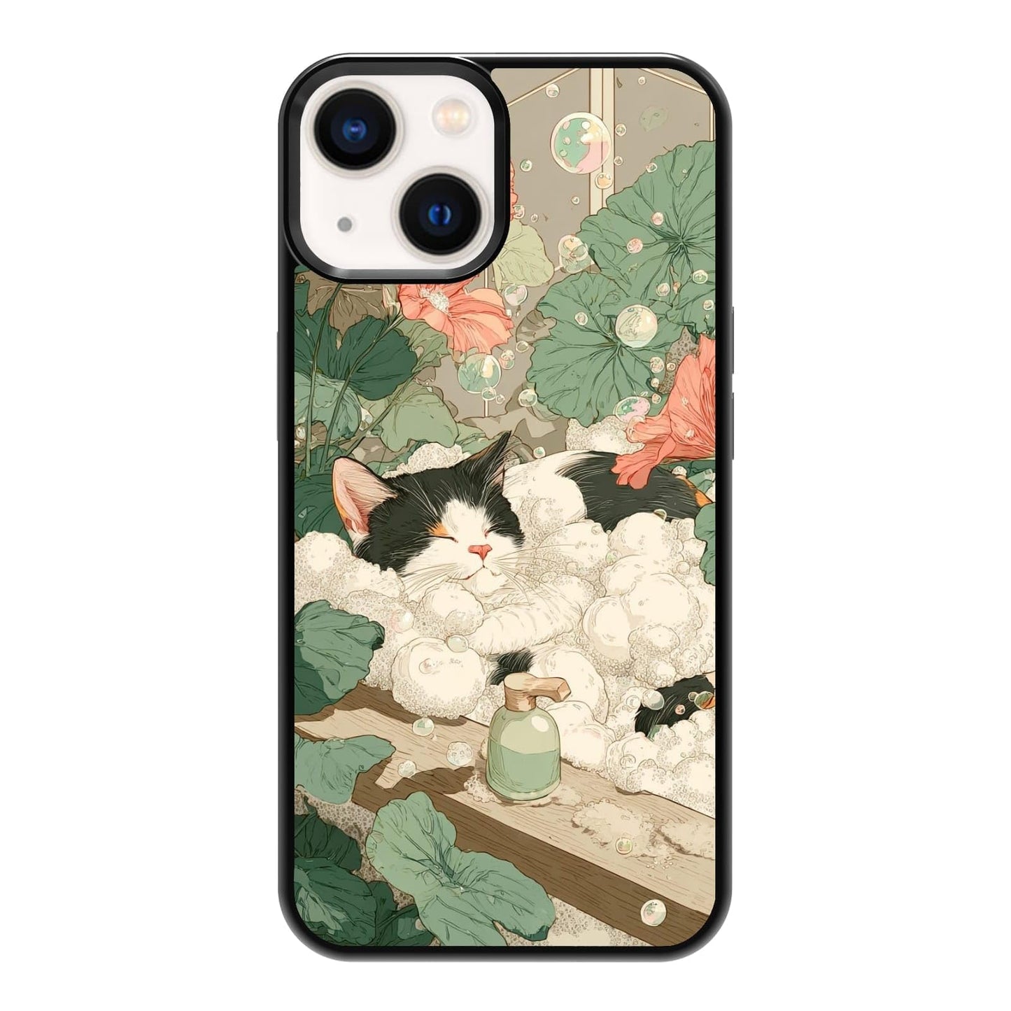 Vibrant Redwood Forest Path Wildflowers Nature Landscape Phone Case, Shockproof Protective Cover for iPhone 11 12 13 14 15 16 17 Pro Max Plus Mini XR 7 8 SE