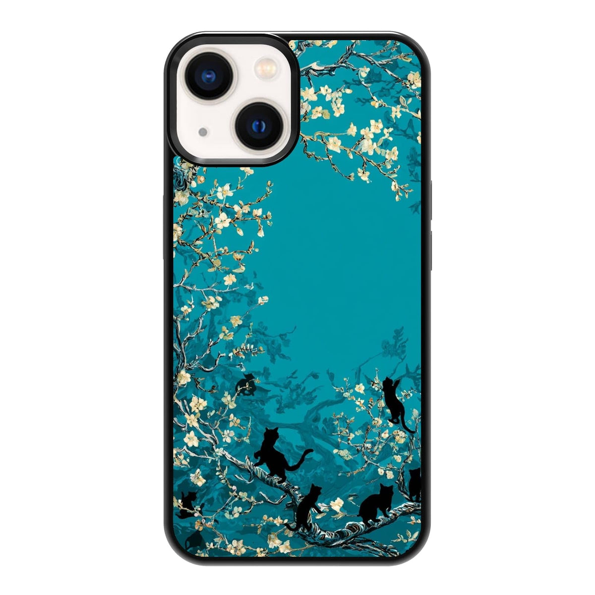Urban Jungle Bookshelf Houseplant Study Room Phone Case, Shockproof Protective Cover for iPhone 11 12 13 14 15 16 17 Pro Max Plus Mini XR 7 8 SE