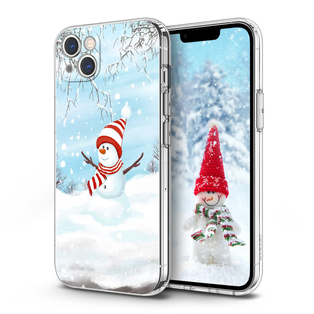 Newseego for iPhone 16 Case, Cute Red Car Pattern Merry Christmas Phone Case for Women Girls Children Anti-Yellow Soft TPU Bumper Shockproof Protective Cover for iPhone 16