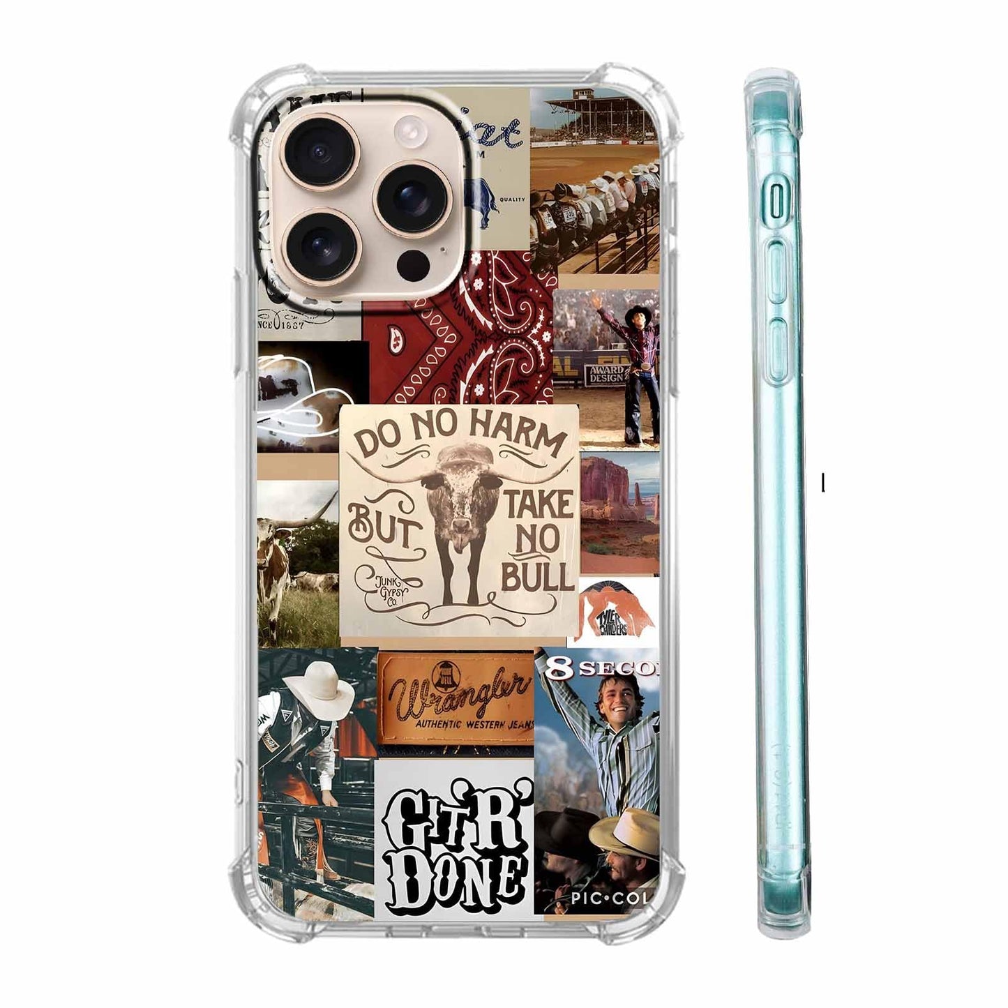 Christmas Aesthetic Case for iPhone 16,Winter Holiday Elements Collage Case for Kids,Soft TPU Bumper Case Compatible with iPhone 16,6.1"