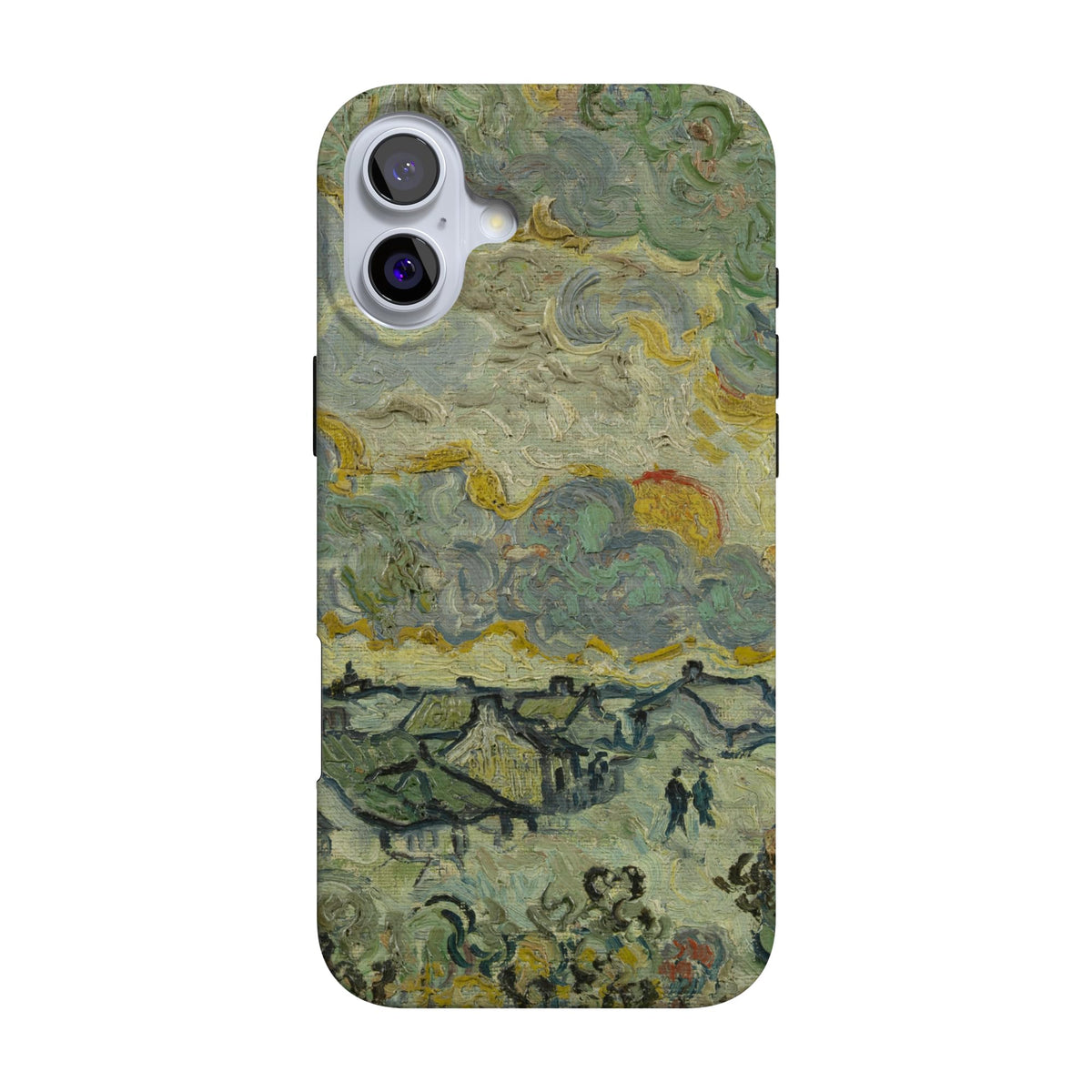 Casely iPhone 16 Case | Chateau Pups | French Dog | Compatible with MagSafe | Classic Ultra Slim Design