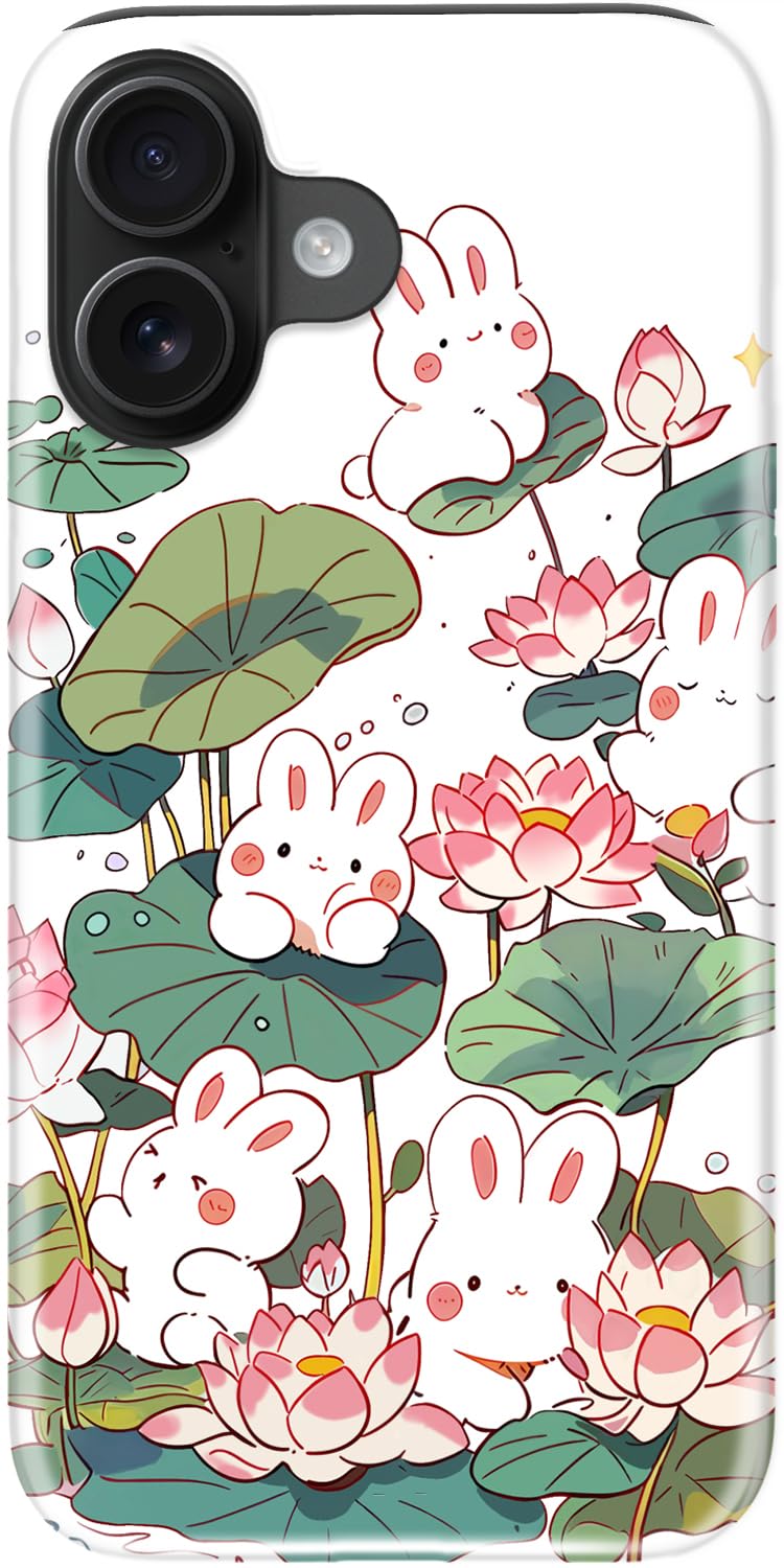 DEENAKIN for iPhone 14/iPhone 13 Case,Cute Floral,Trendy Preppy Y2K Designs | Compatible with Magsafe, Dual-Layer Hard Shell + Silicone, Slim Fit Phone Cover with Flower for Women Girls
