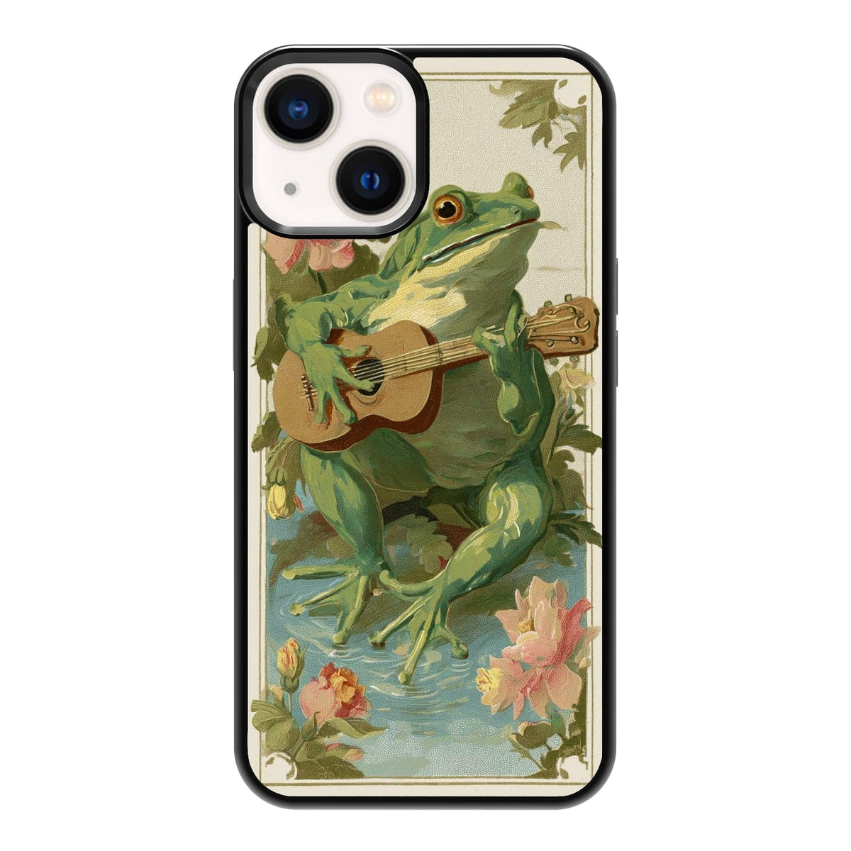 Lush Tropical Monstera Leaves Black Cat Botanical Art Phone Case, Shockproof Protective Cover for iPhone 11 12 13 14 15 16 17 Pro Max Plus Mini XR 7 8 SE