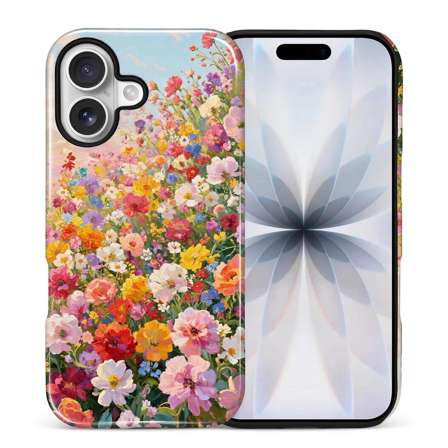 Case for iPhone 15, Shockproof Hybrid Protective Phone Case, Dual-Layer Drop Protection Anti-Scratch, Cozy Cats