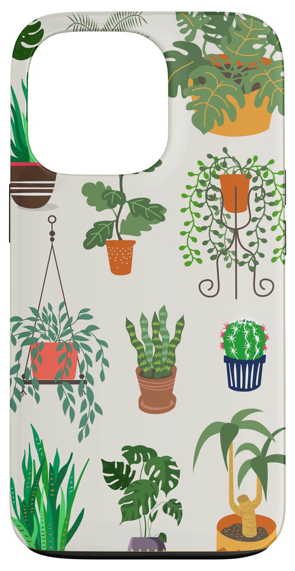Indoor and Outdoor Plant Illustrations | Boho Nature Art Case for iPhone 14