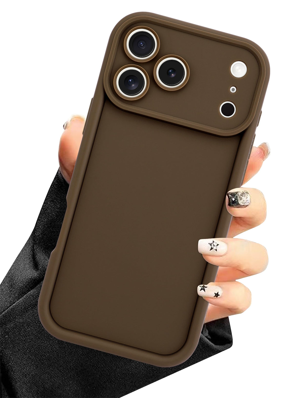 Black Cat Phone Case for iPhone 17 | Cute Animal Aesthetic Design, Soft Silicone, Slim Fit Protection Shockproof Protective Cover for Women Girls