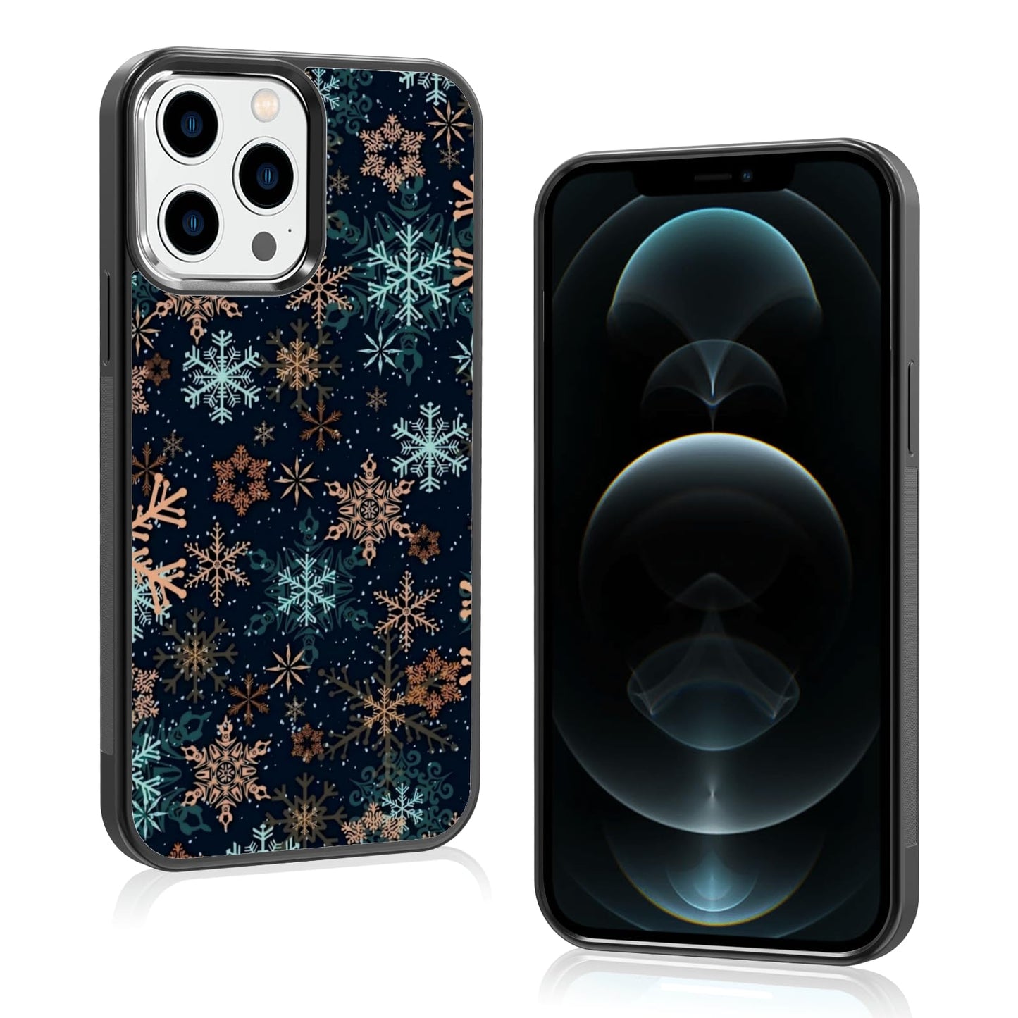 Cute Christmas Tree Bow Phone Case: Kawaii Winter Non-Slip Design Compatible with iPhone 13./14 Case for Women & Girl（14）
