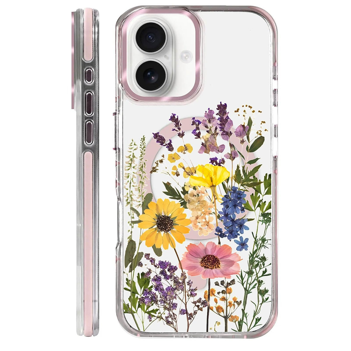 for iPhone 15 Case,Compatible with MagSafe,The Transparent TPU Silicone Protects The Phone Case from Drops, Slips and Fingerprints.Blue Ocean Whale Shark Octopus Turtle Collage