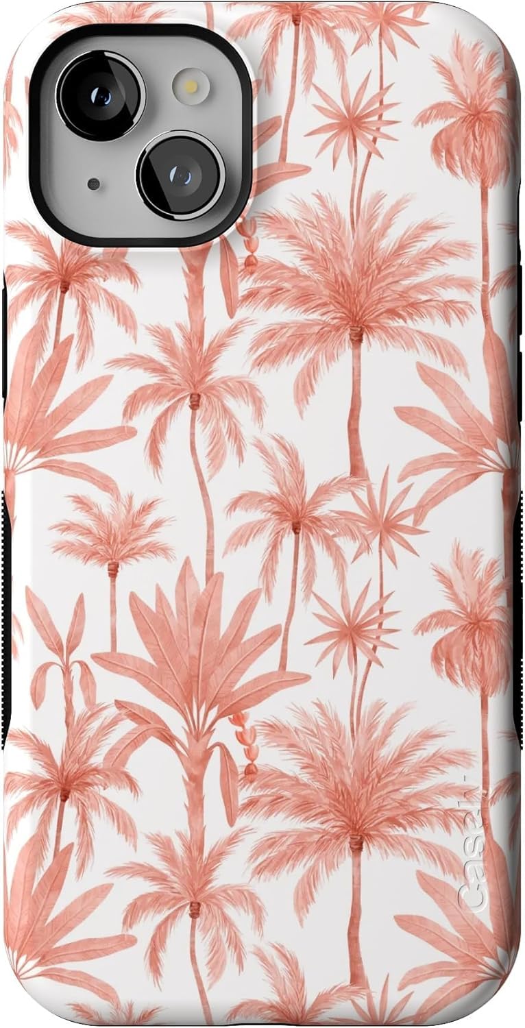 Casely iPhone 15 Case | Hanging Around | Potted Plants Floral | Bold Protective Design | Compatible with MagSafe
