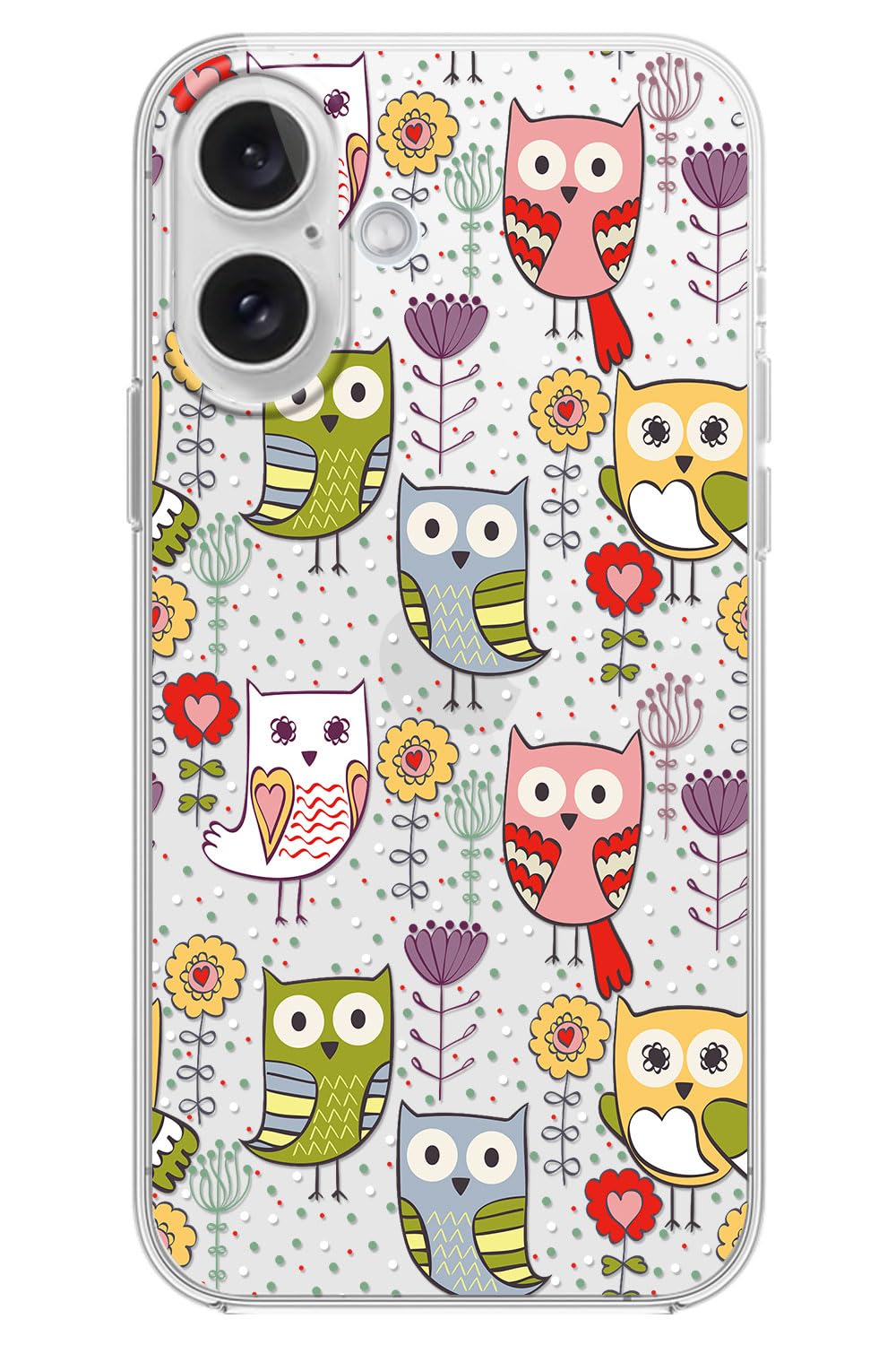 Blingy's for iPhone 17e Case/iPhone 16e Case, Fun Dog Style with Paw Print Pattern Cute Cartoon Animal Design Transparent Soft TPU Protective Clear Case 6.1 inch (Dogs w/Prints)