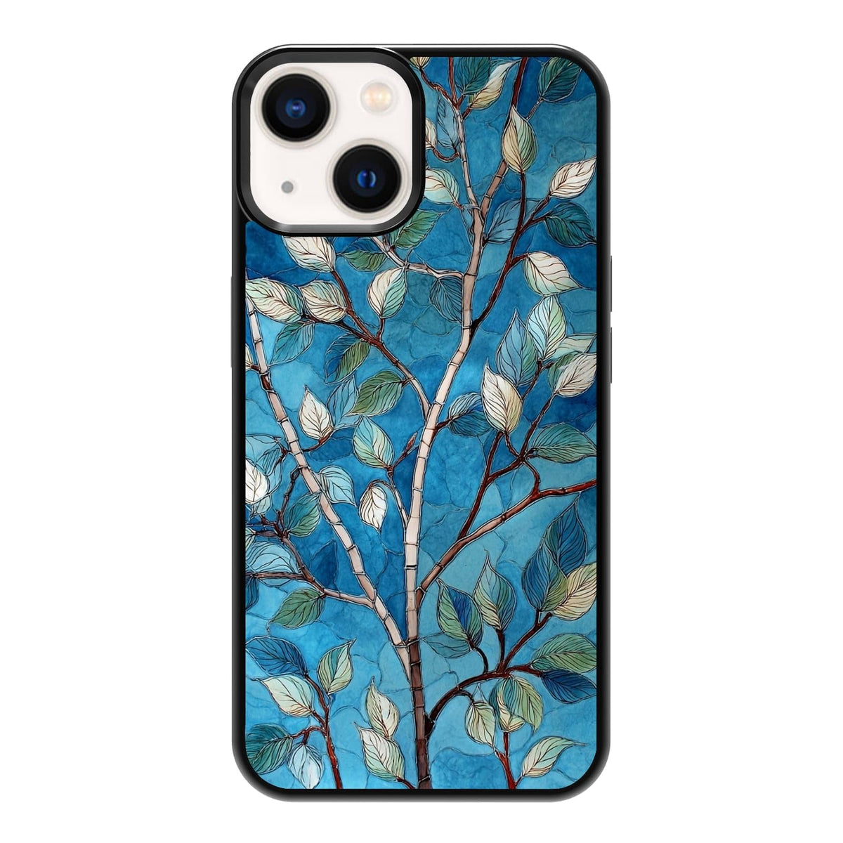 Plant Parent Bookshelf Botanical Greenery Library Phone Case, Shockproof Protective Cover for iPhone 11 12 13 14 15 16 17 Pro Max Plus Mini XR 7 8 SE