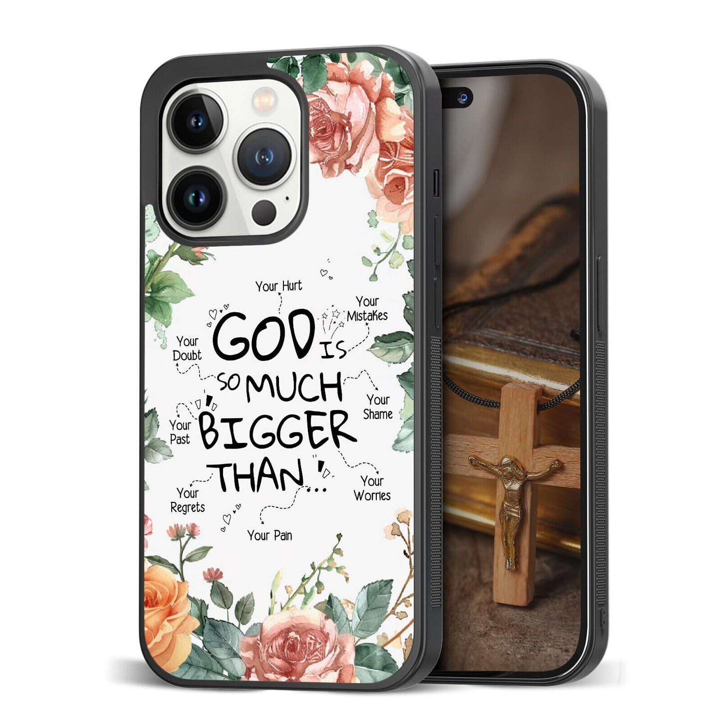 Healing Words for Anxiety Cute Plant Lover Phone Cases for Samsung S A Note Z FILP 3 4 5 6 for iPhone 8 11 12 13 14 15 16 17 Pro Max Plus Mini - Mushroom